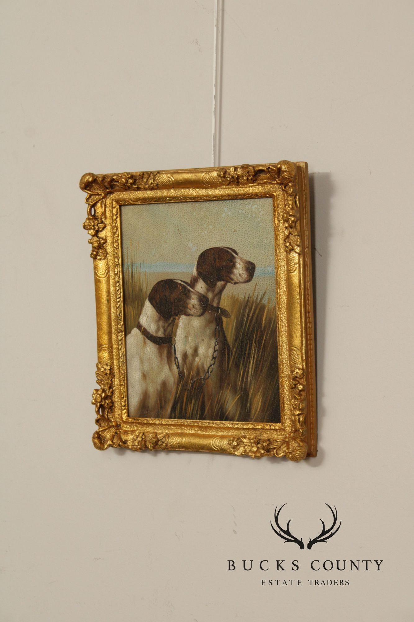 Chelsea House Decorative Framed Painting, 'Pointers'