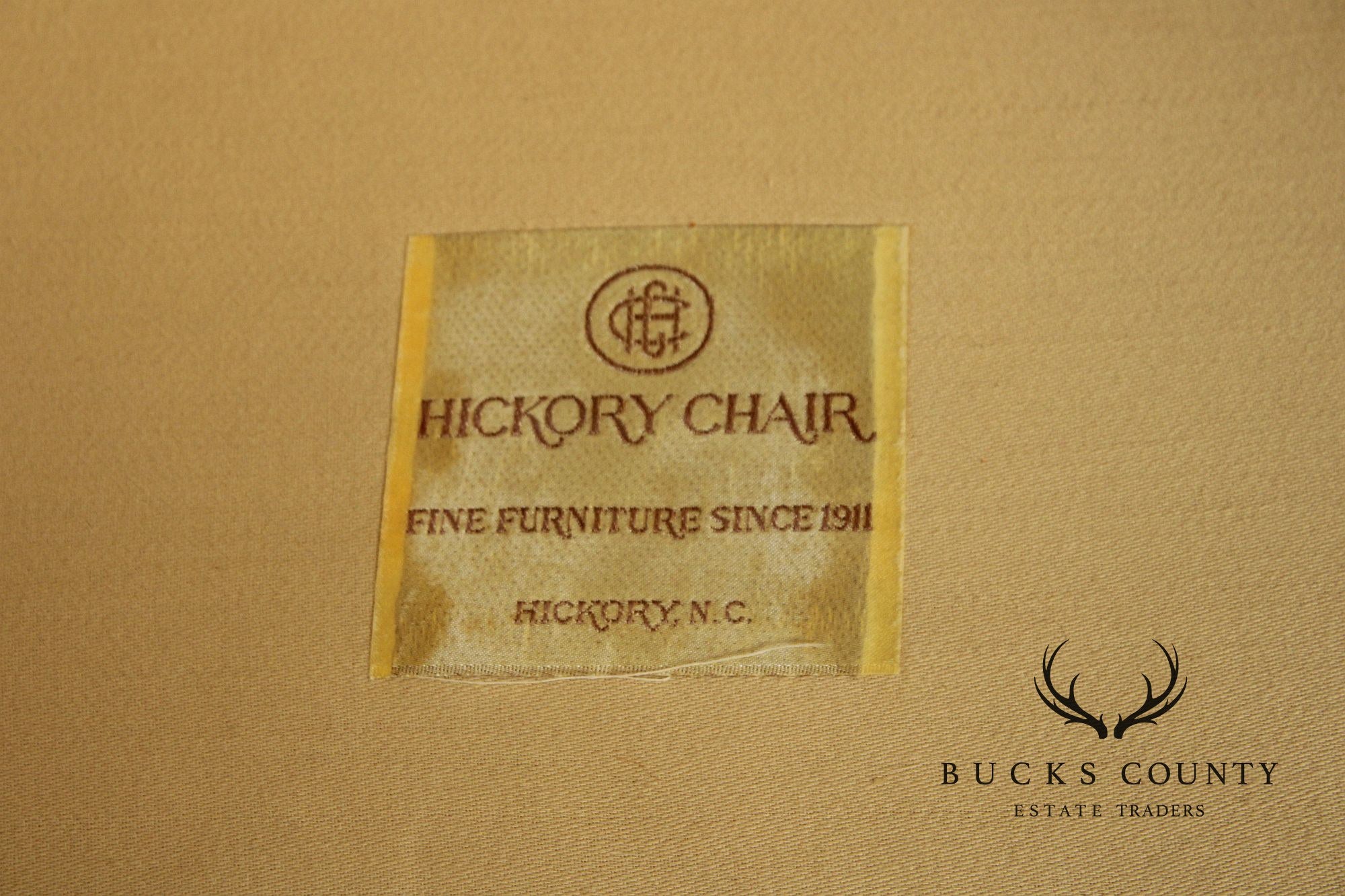 Hickory Chair Vintage Pair Of Wingback Chairs