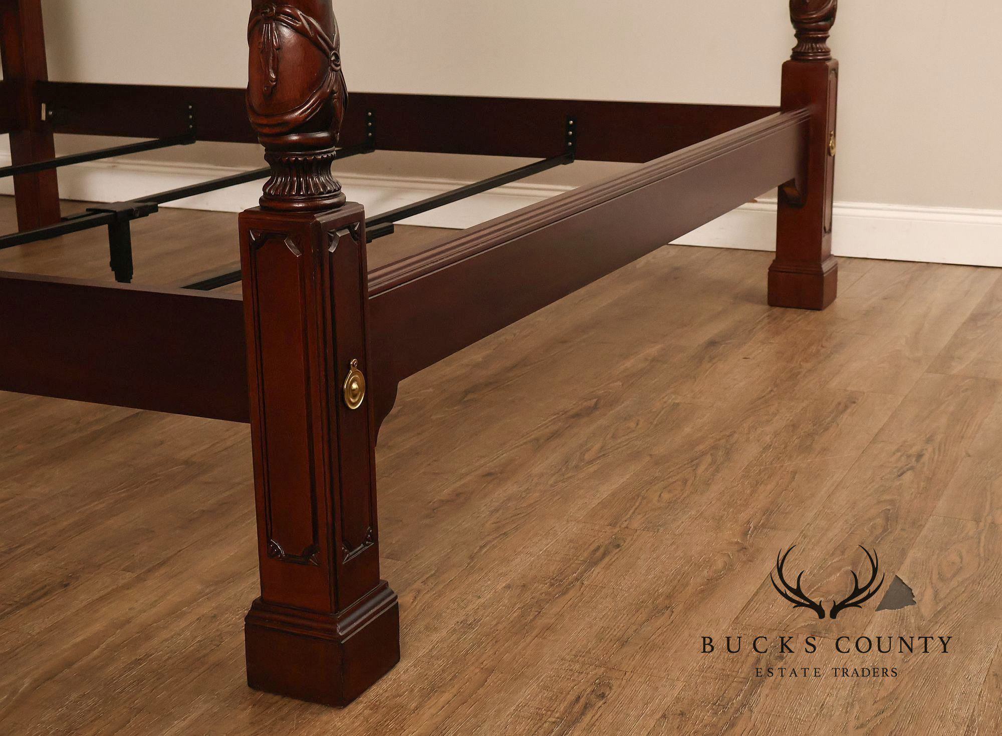 Hickory Chair King Size Mahogany Poster Bed
