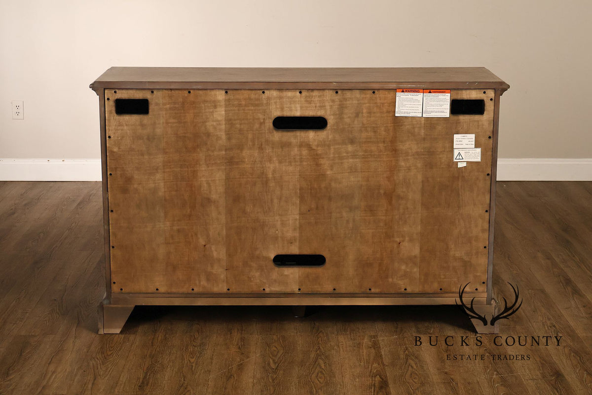 Hooker Furniture Carved Two Door Console Cabinet