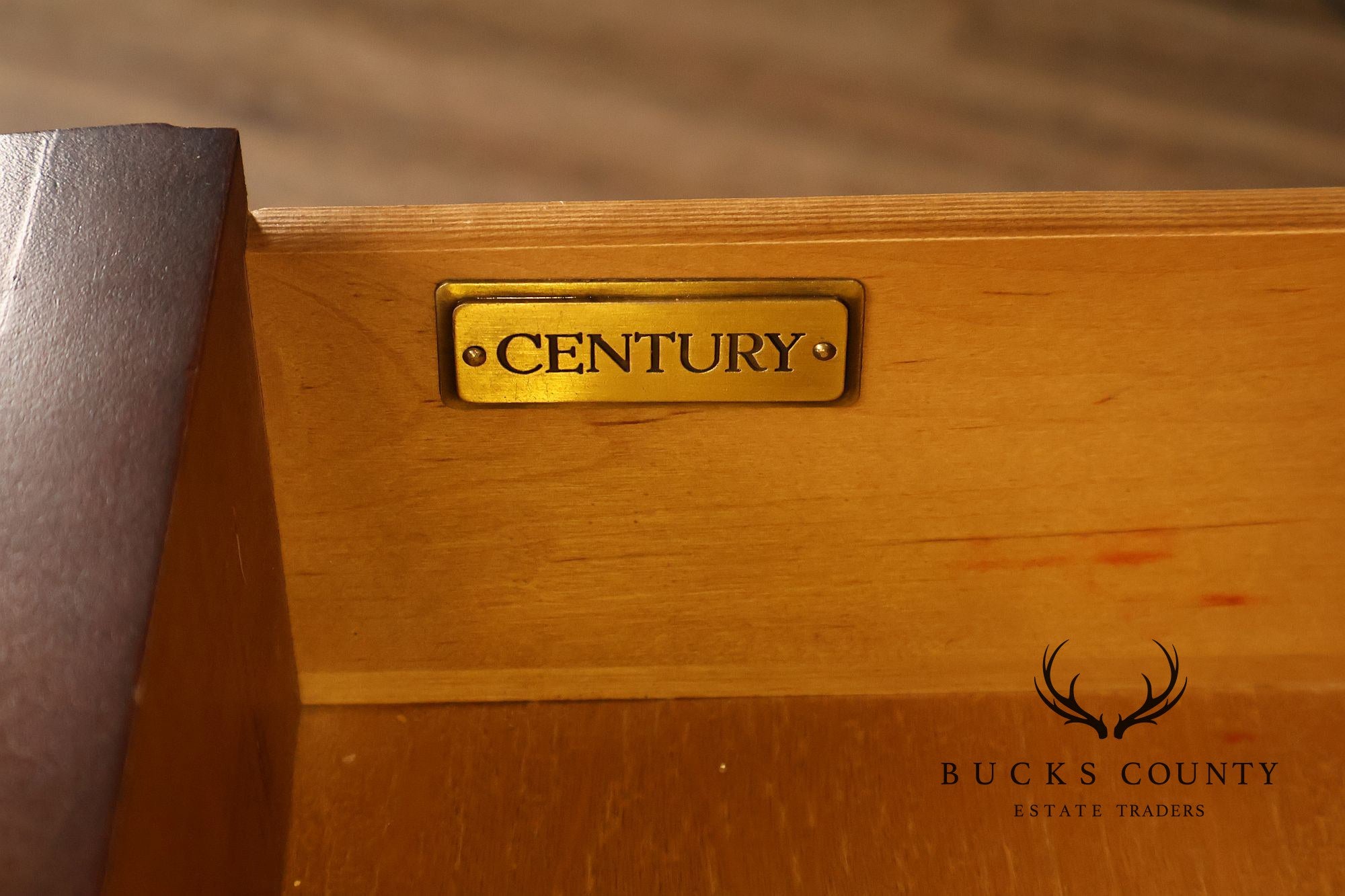 Century Furniture Georgian Style Mahogany Console Sideboard