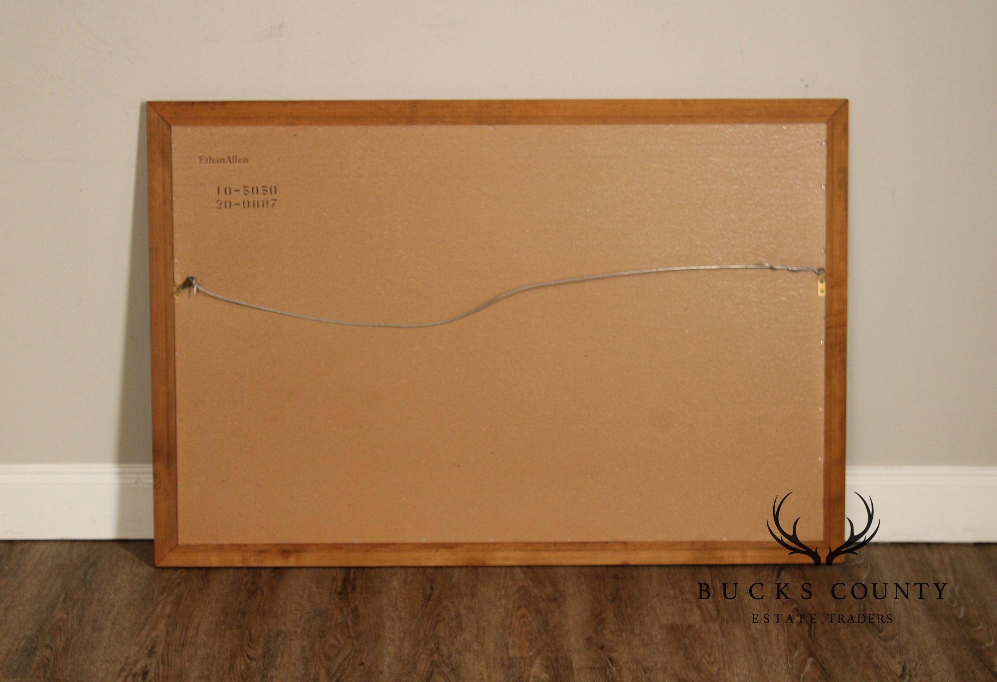 Ethan Allen Heirloom Nutmeg Maple Wall Mirror