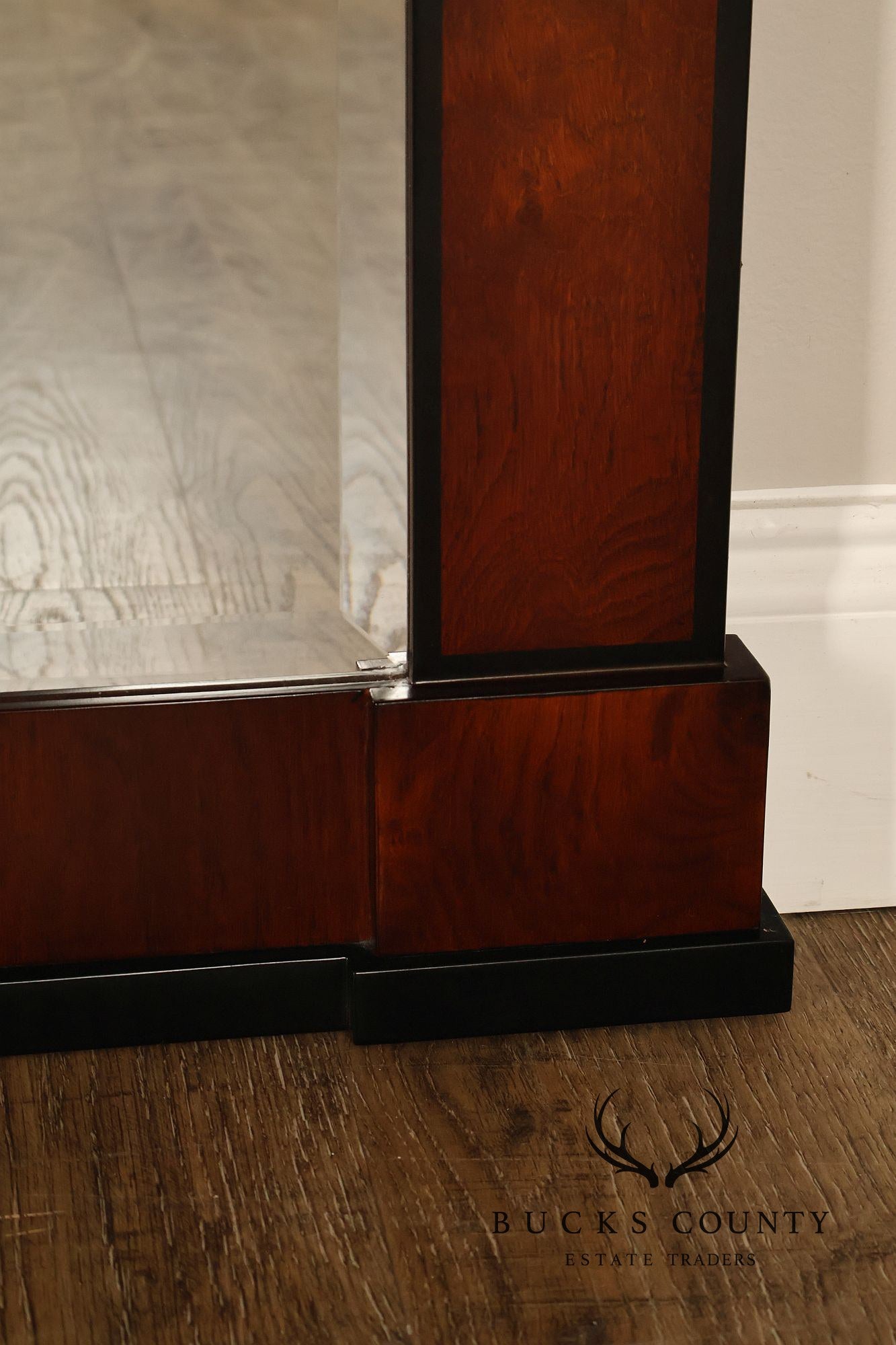 Mariner Fine Furniture Empire Style Mahogany Wall Mirror