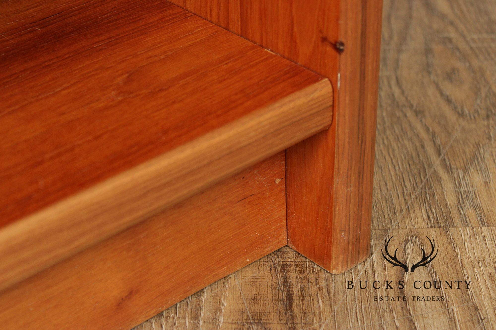 Pair Of Danish Mid Century Modern Teak Bookcases