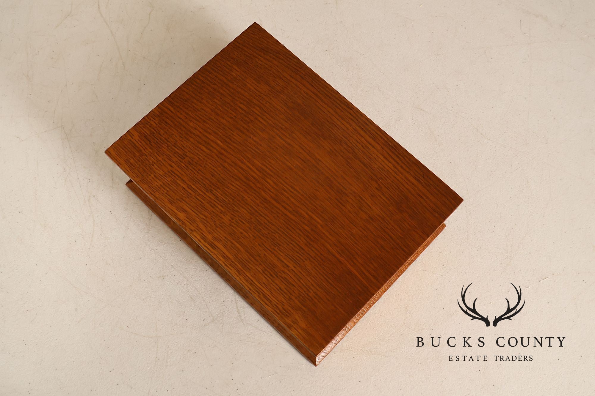 Stickley Mission Collection Oak Desk Box