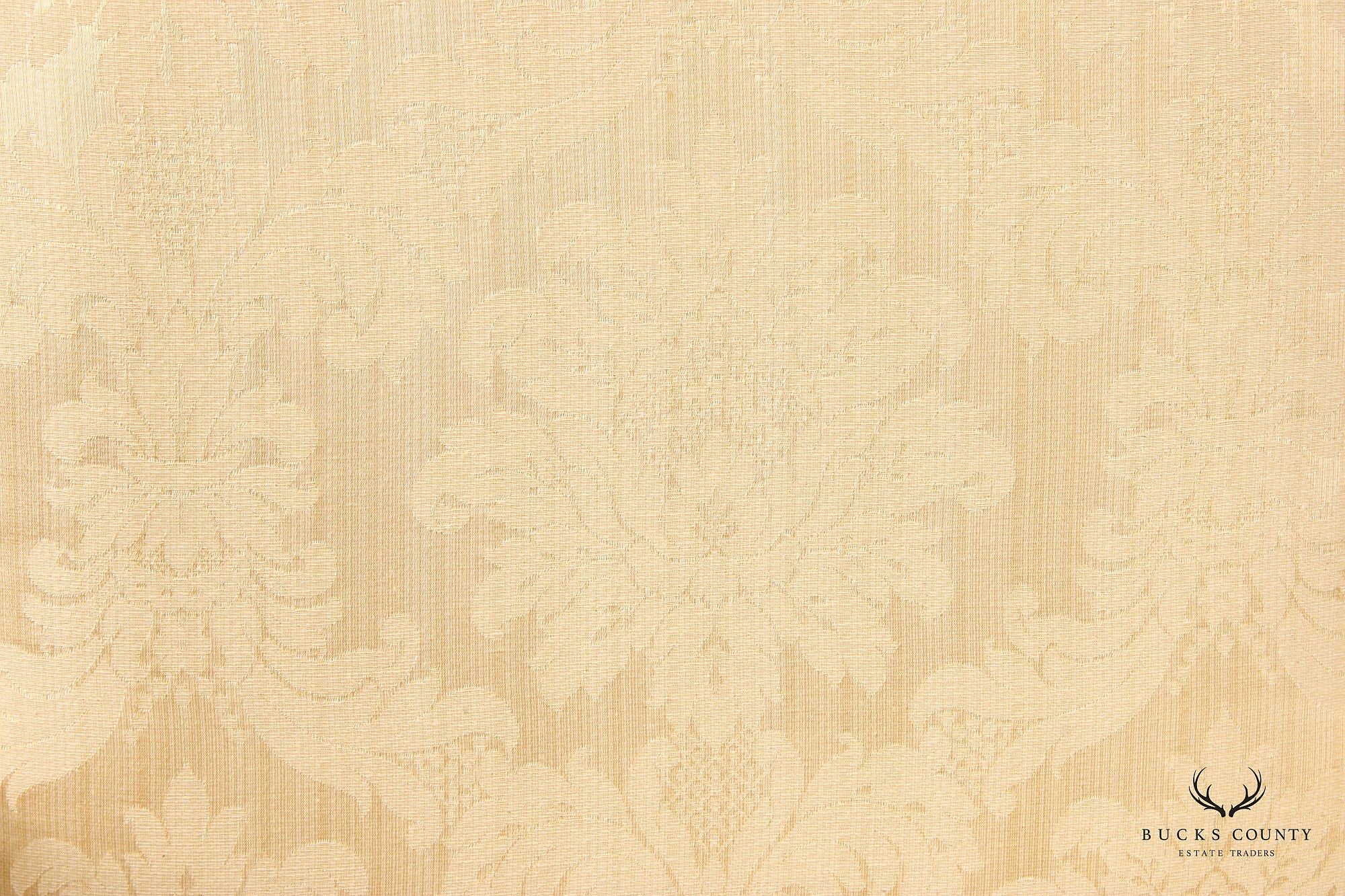 French Louis XV Style Custom Upholstered Fauteuil Armchair