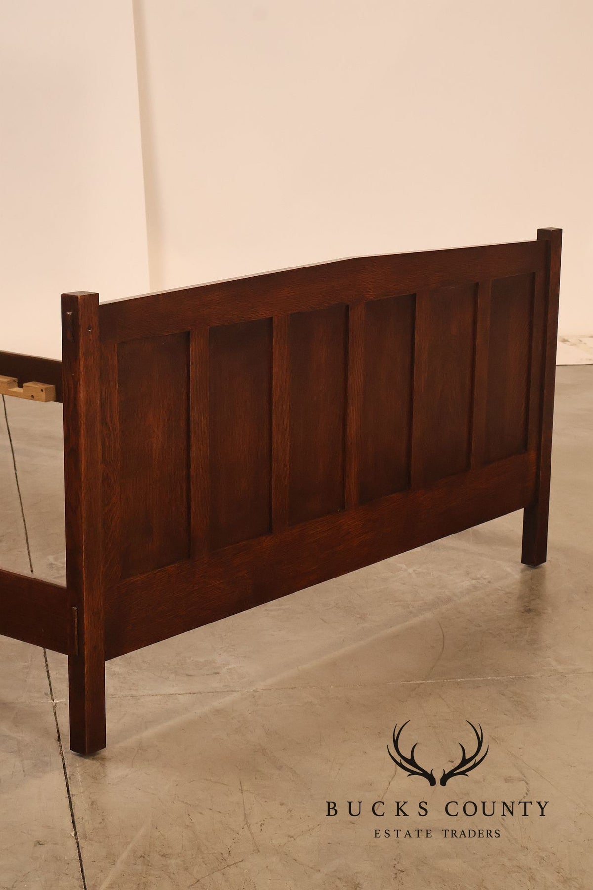 Stickley Mission Collection Oak Panel Queen Bed