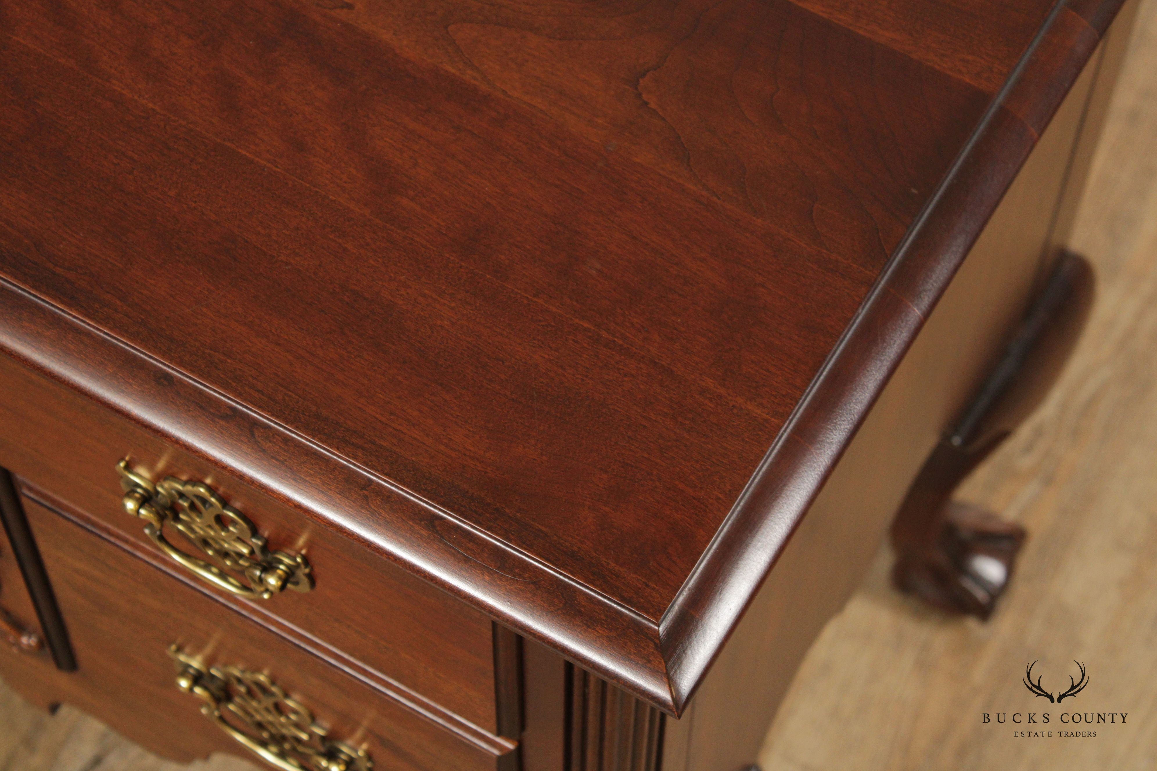 Pennsylvania House Chippendale Style Cherry Lowboy