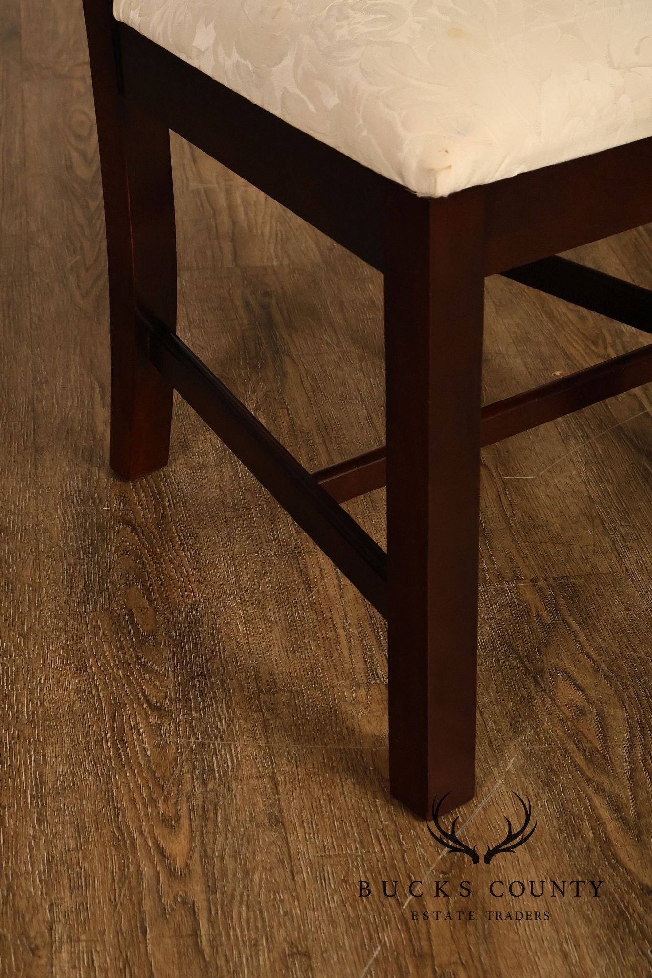 Thomasville Chippendale Style Mahogany Set Of Six Dining Chairs