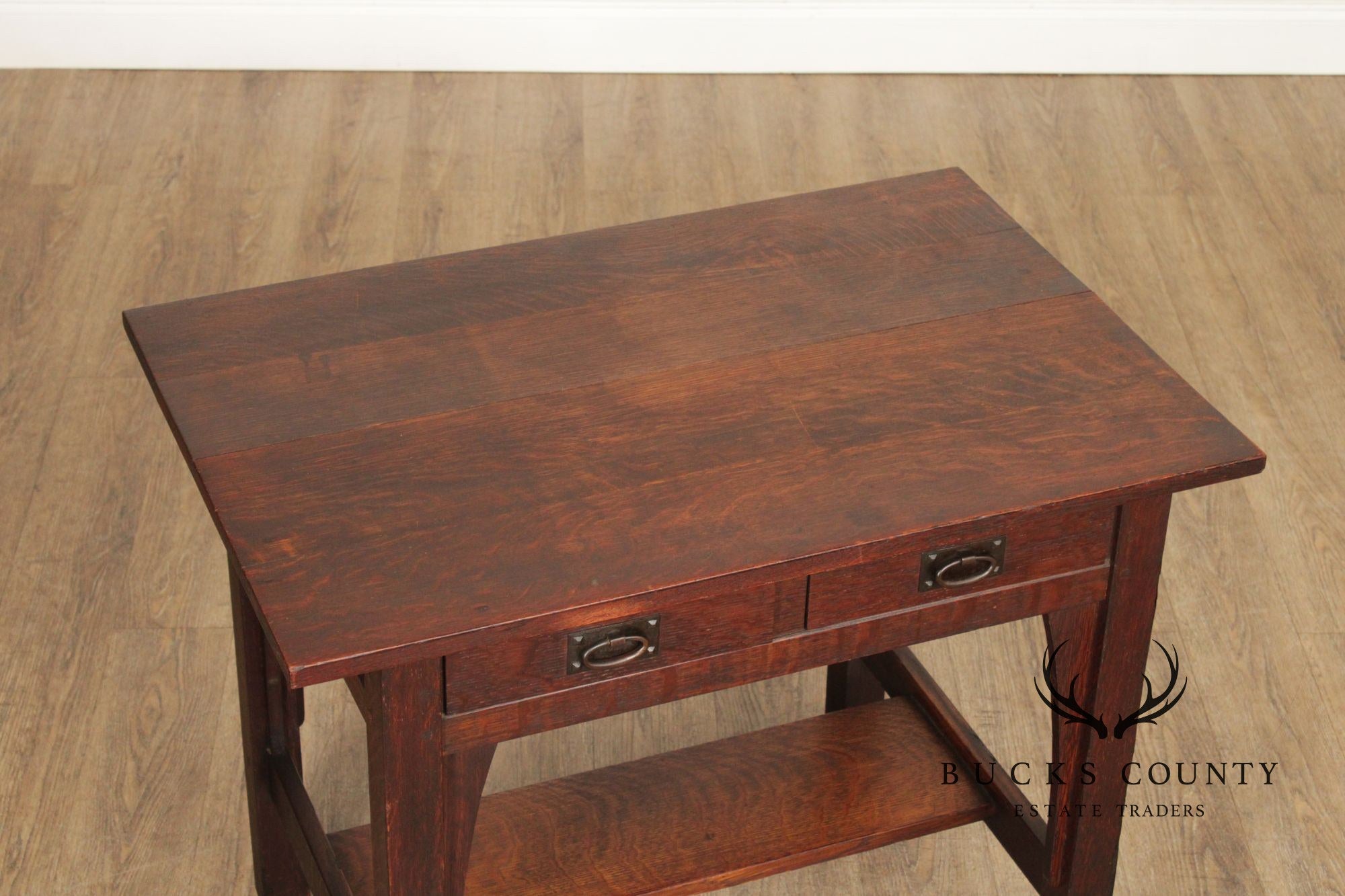 Gustav Stickley Antique Mission Oak Library Table