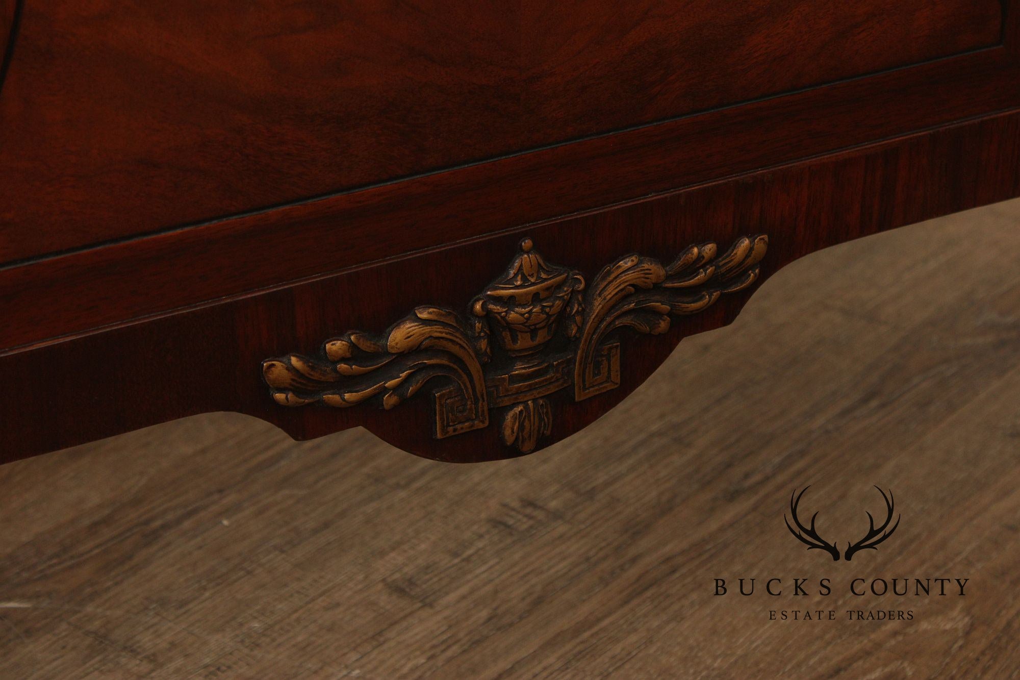 1930's Tobey Furniture Company French Style Pair Of Walnut Twin Beds