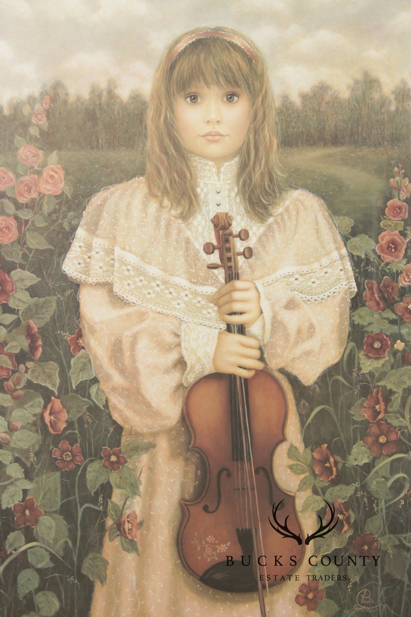 Chantal Poulin Limited Edition Print, 'First Recital'