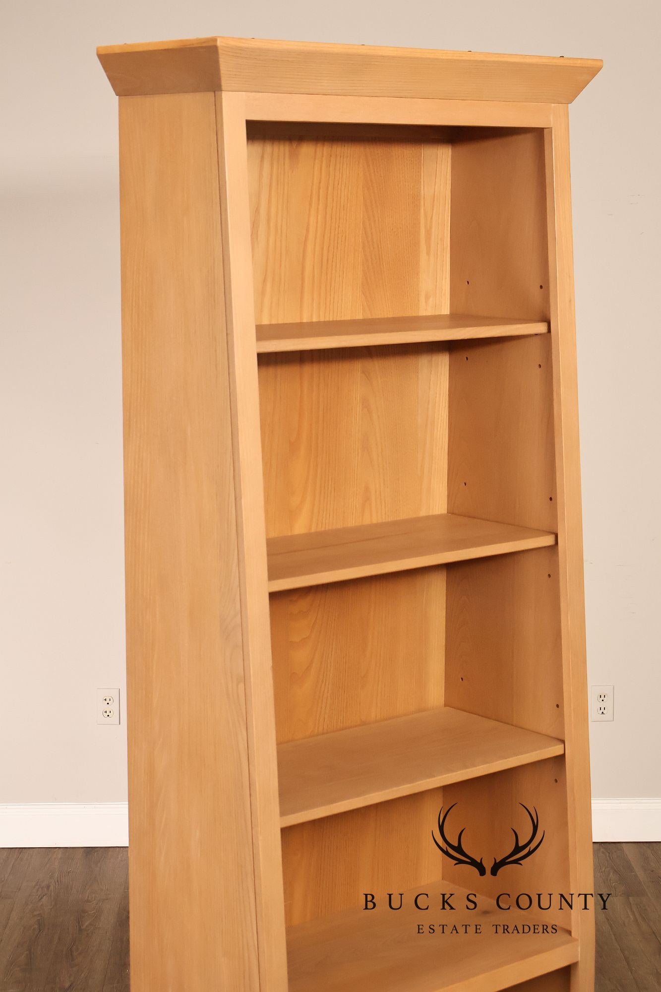 Ethan Allen Horizon Collection Tall Narrow Bookcase