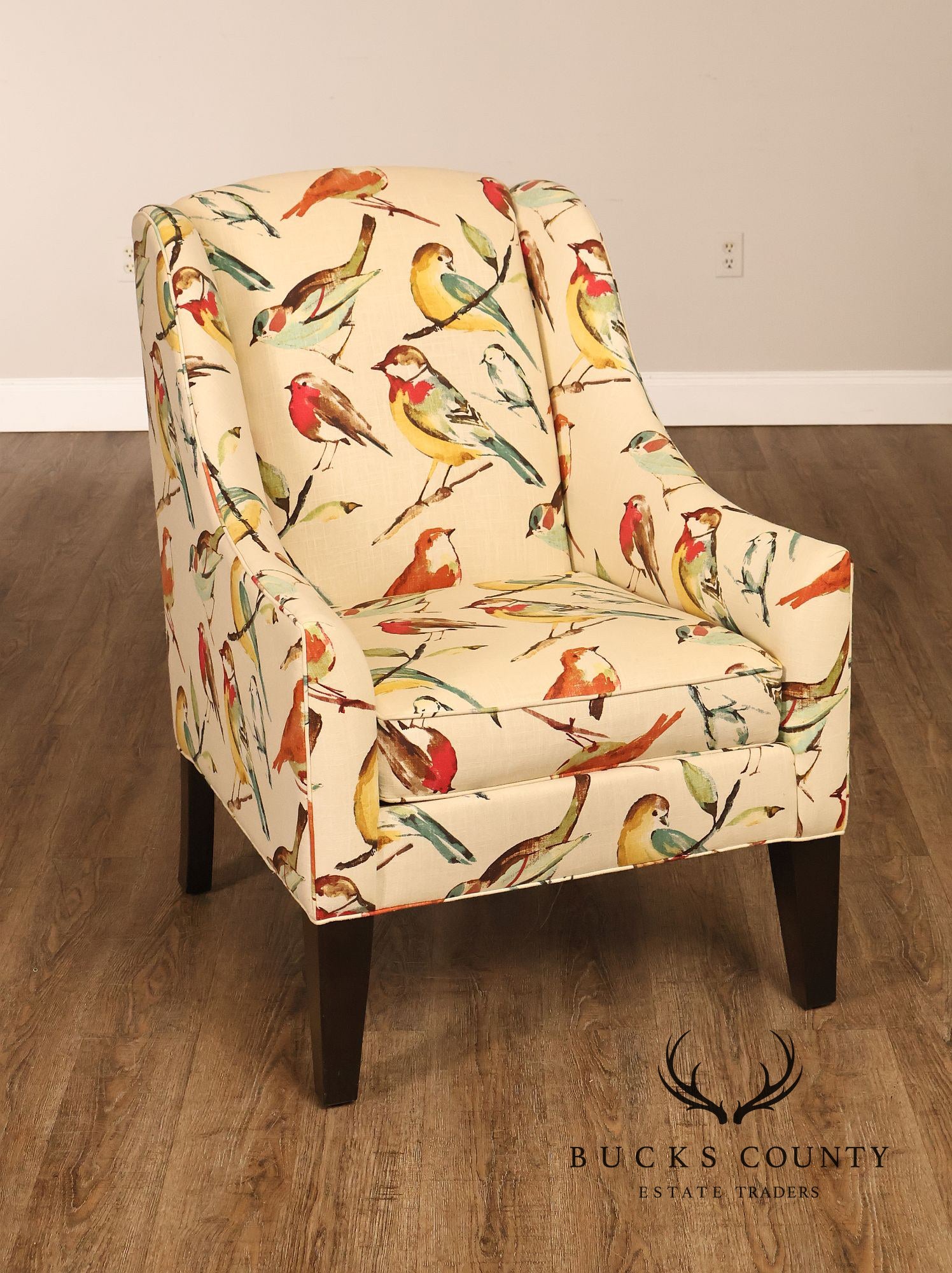 Ethan Allen Modern Upholstered Accent Chair