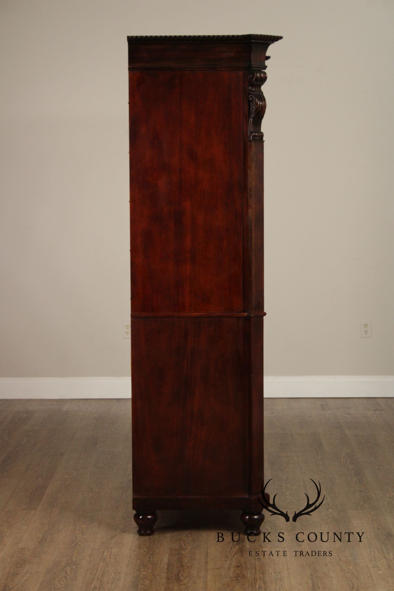 Henredon Carlyle Collection Mahogany Armoire Cabinet