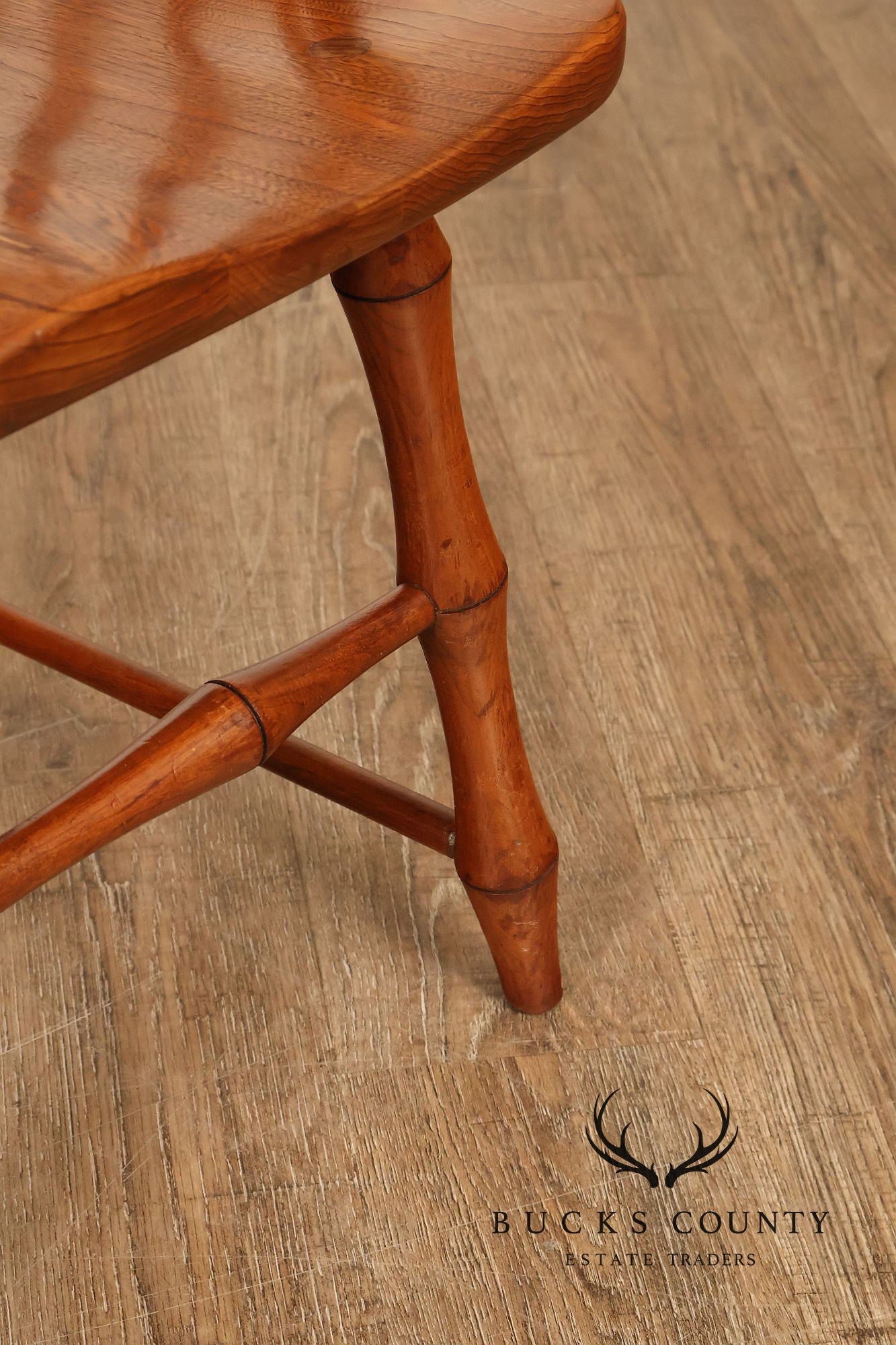 Harden Oak and Cherry Windsor Armchair