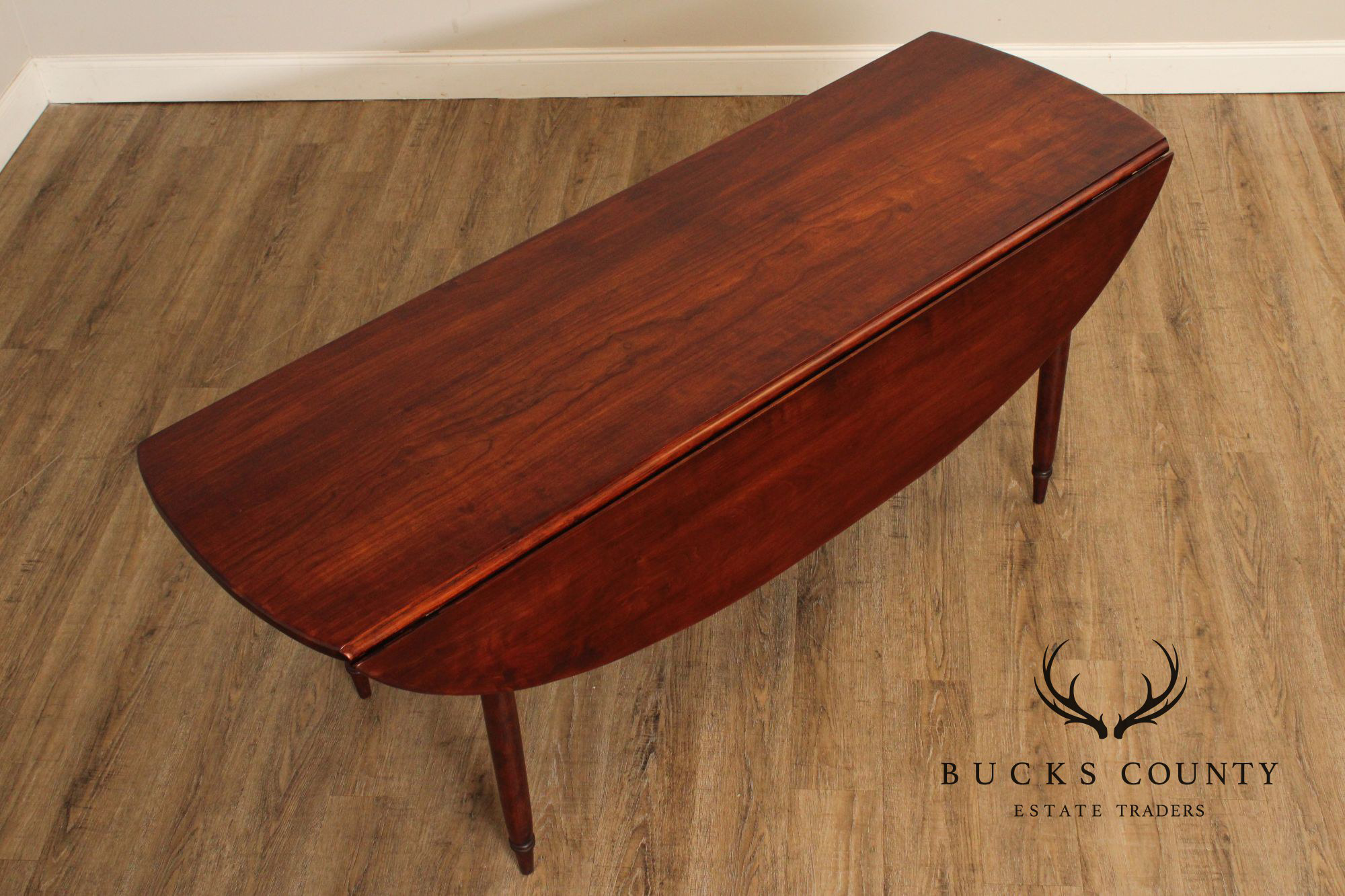 Benchmade Cherry Drop Leaf Harvest Dining Table
