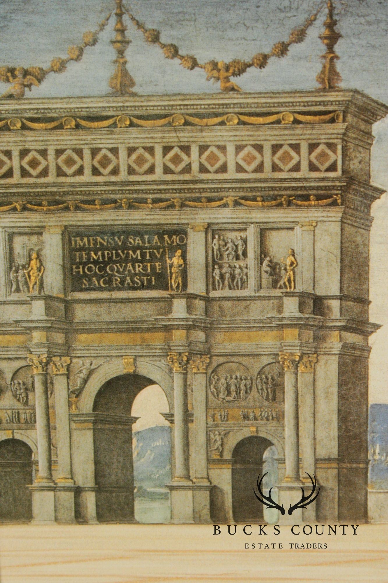 Italian Renaissance Style Framed Print, Kingdom of Heaven