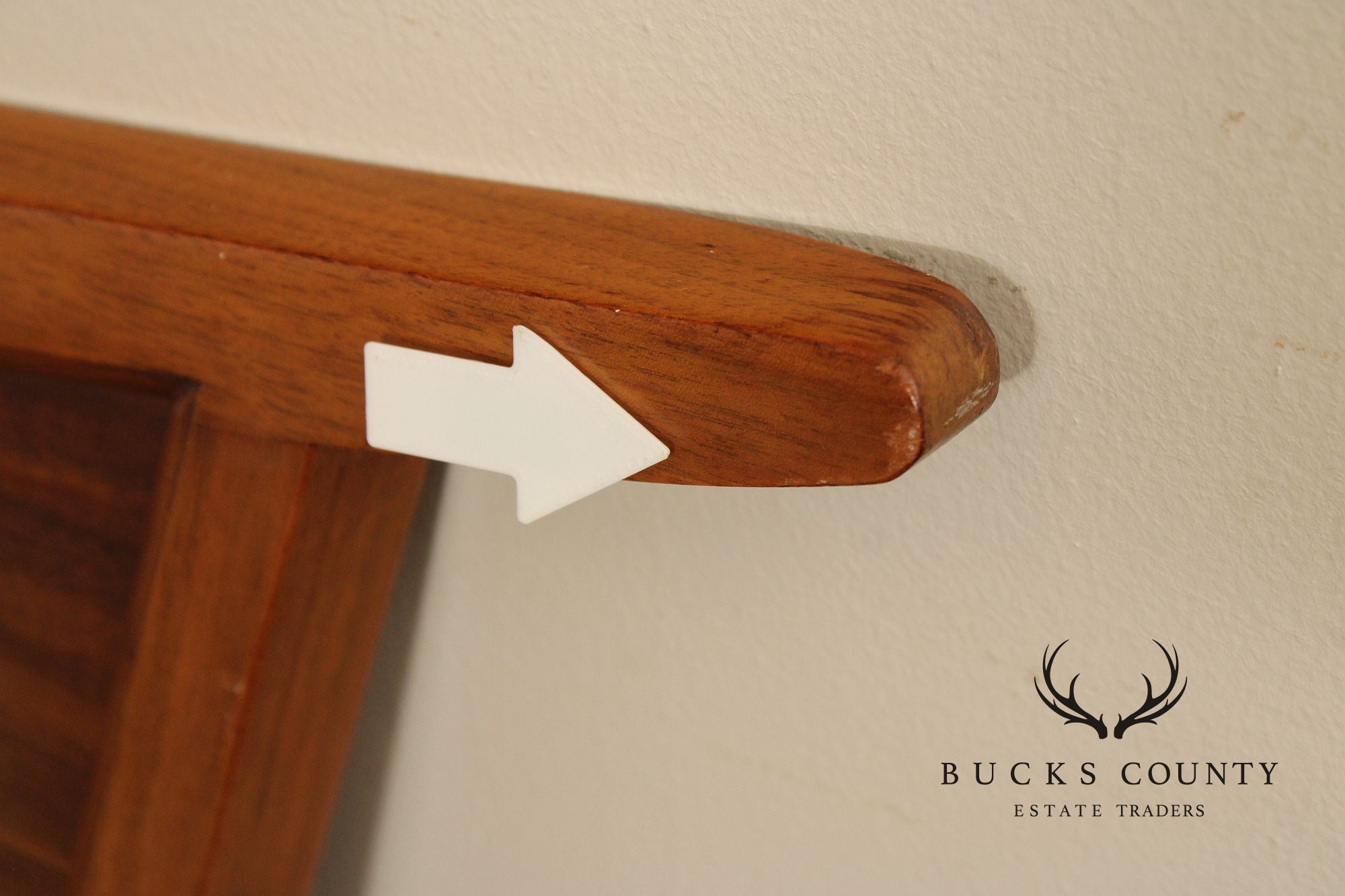 George Nakashima For Widdicomb 'Origins' King Size Walnut Headboard