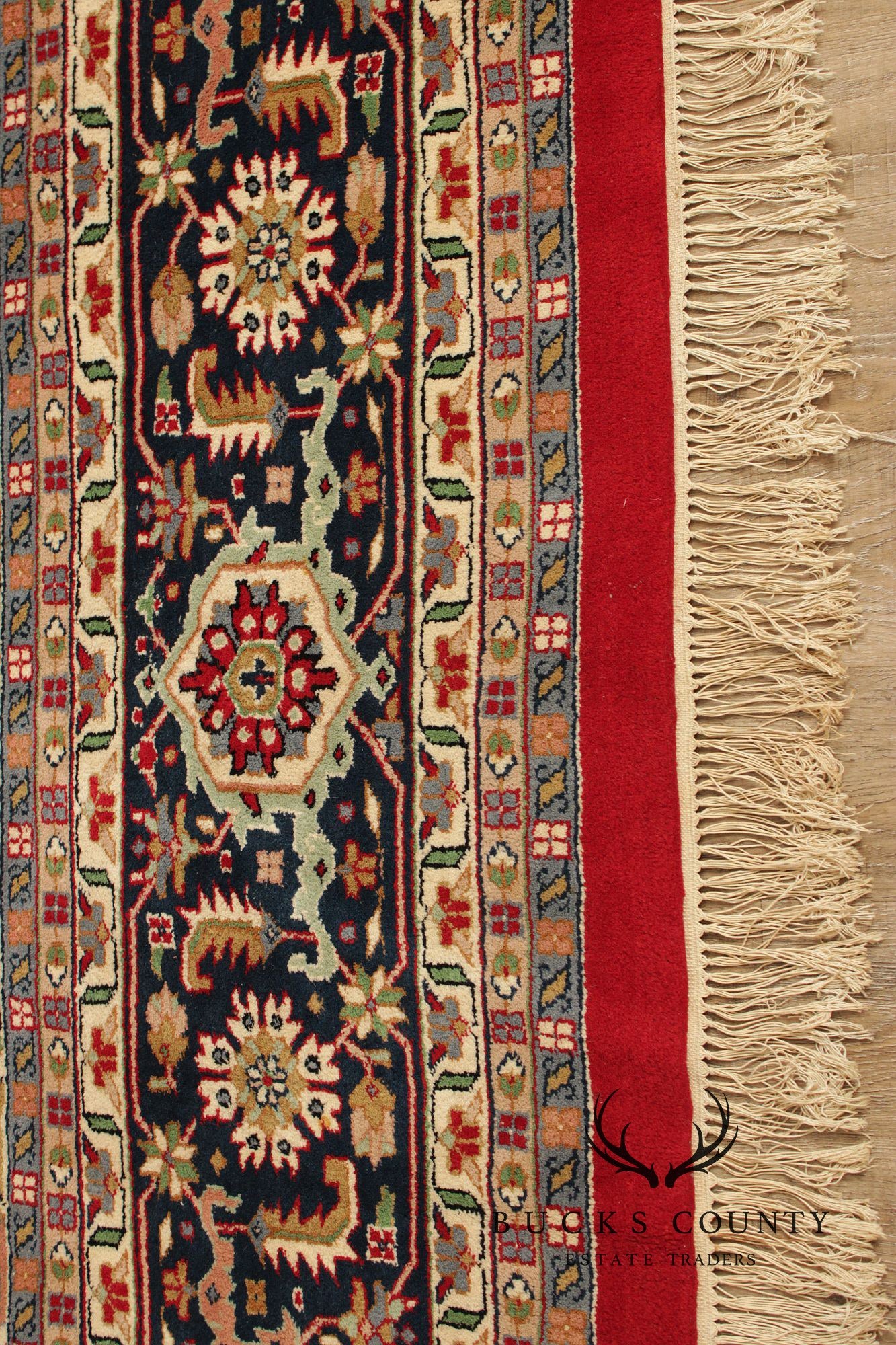 Heriz Style Wool Area Rug 12' 2" x 16' 4"