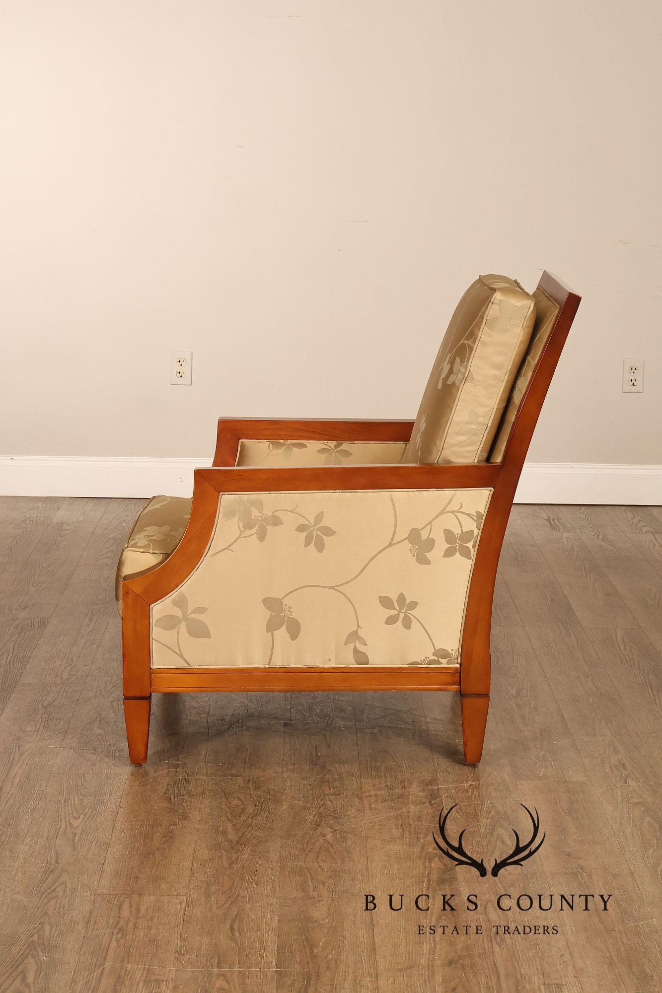 Thomasville Contemporary Pair of Lounge Armchairs