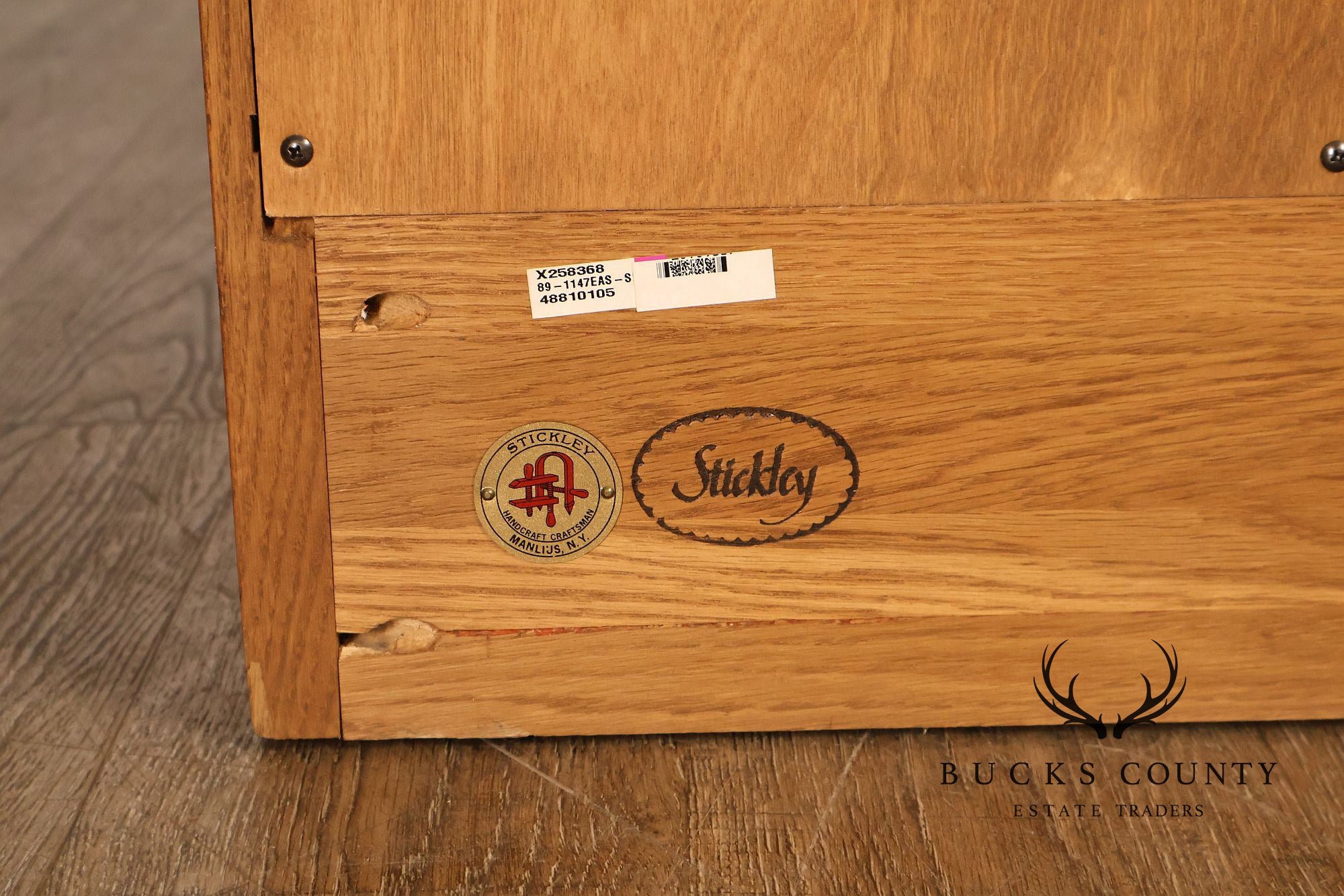 Stickley Harvey Ellis Oak Storage Or Entertainment Armoire