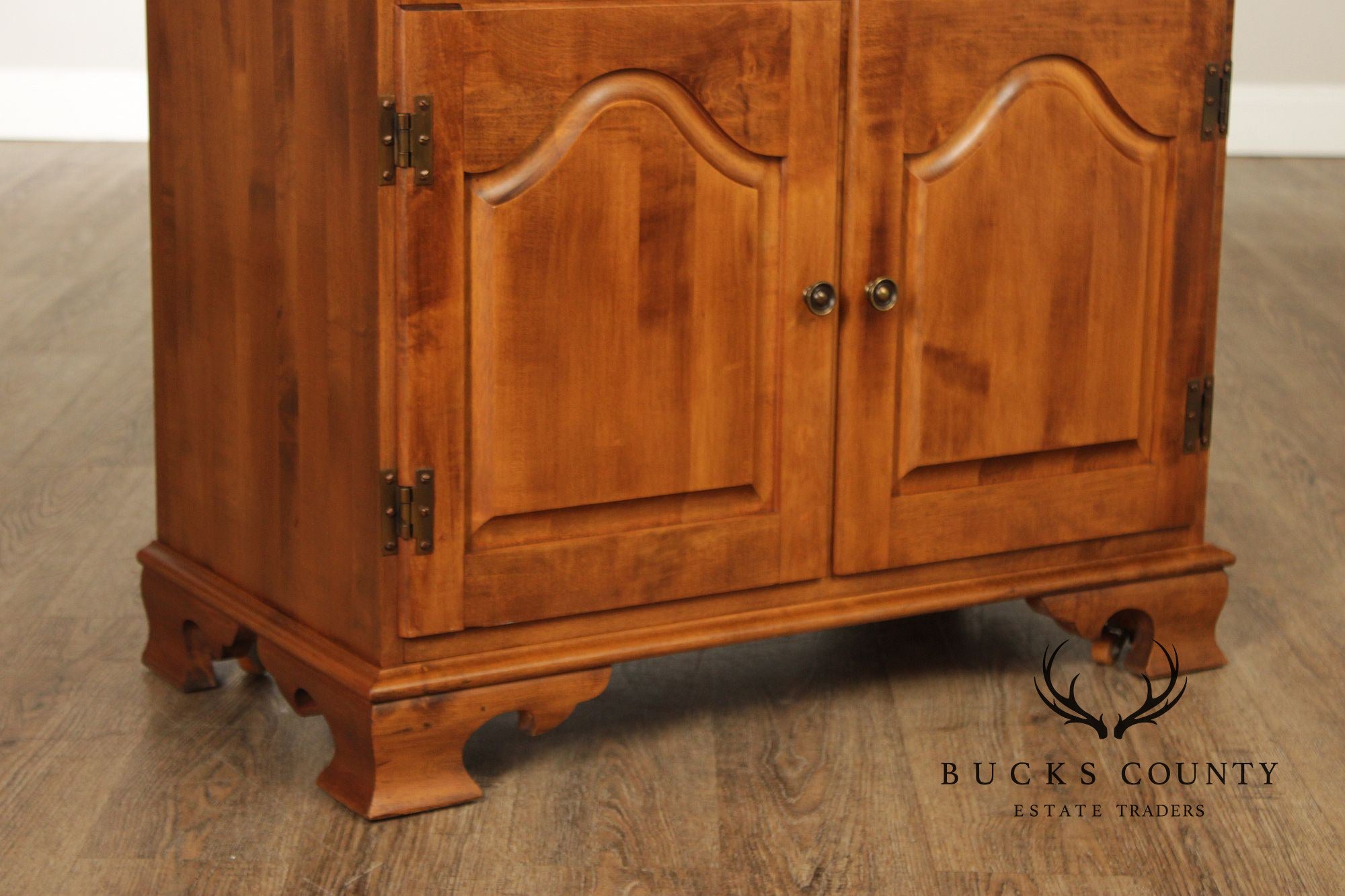 Colonial Revival Vintage Solid Maple Dry Sink