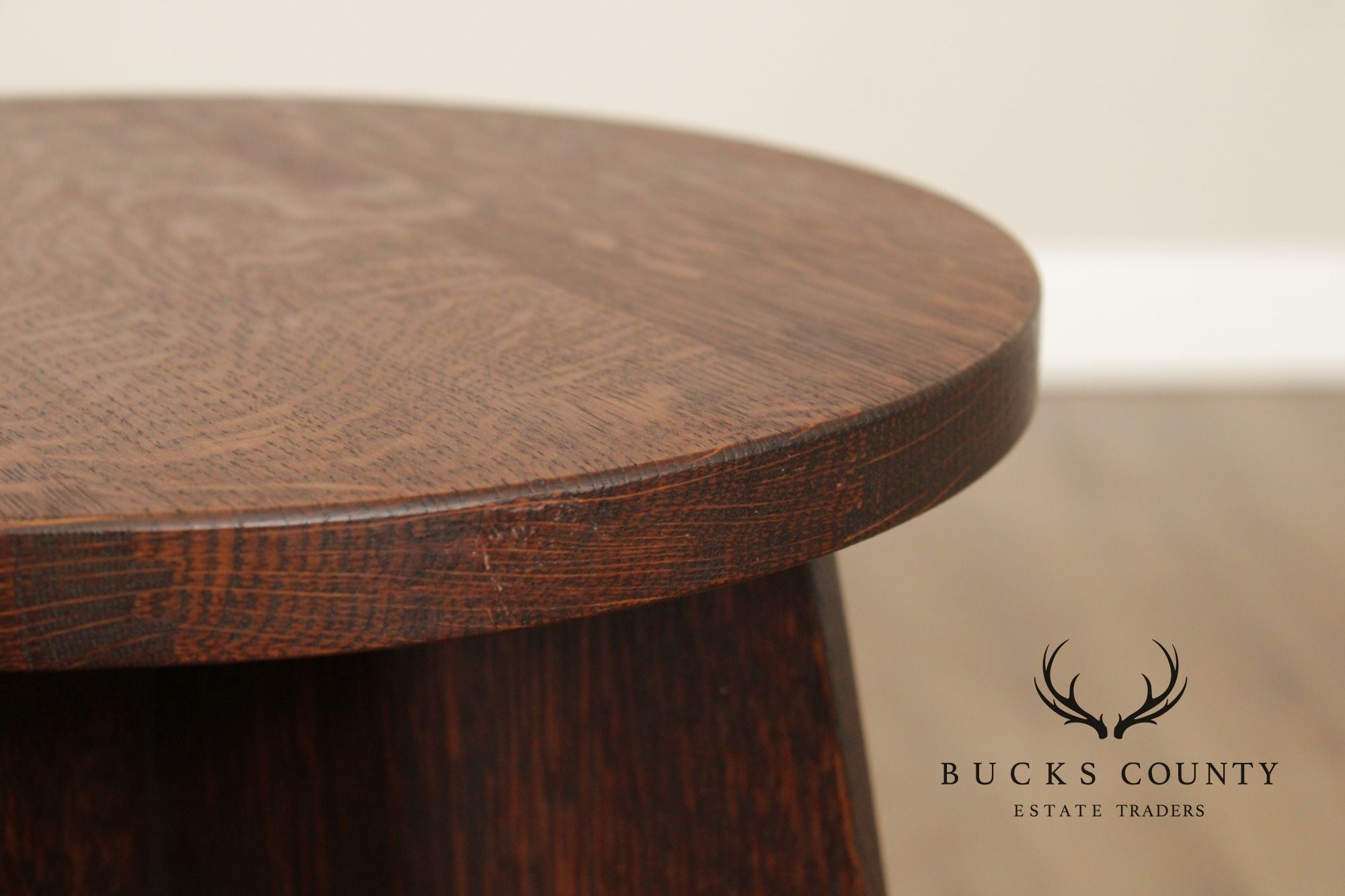 Warren Hile Studio Custom Crafted Mission Oak Fern Stand