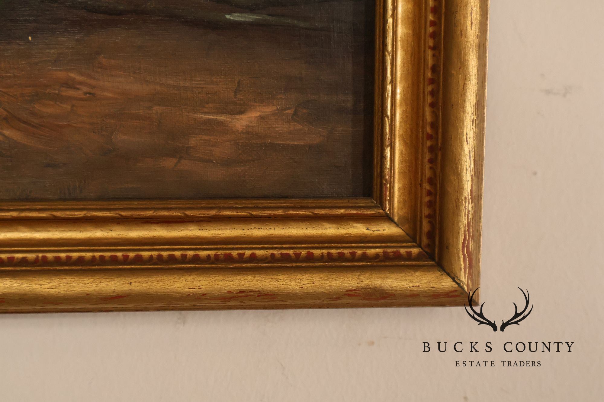 American School Floral Still-Life Painting