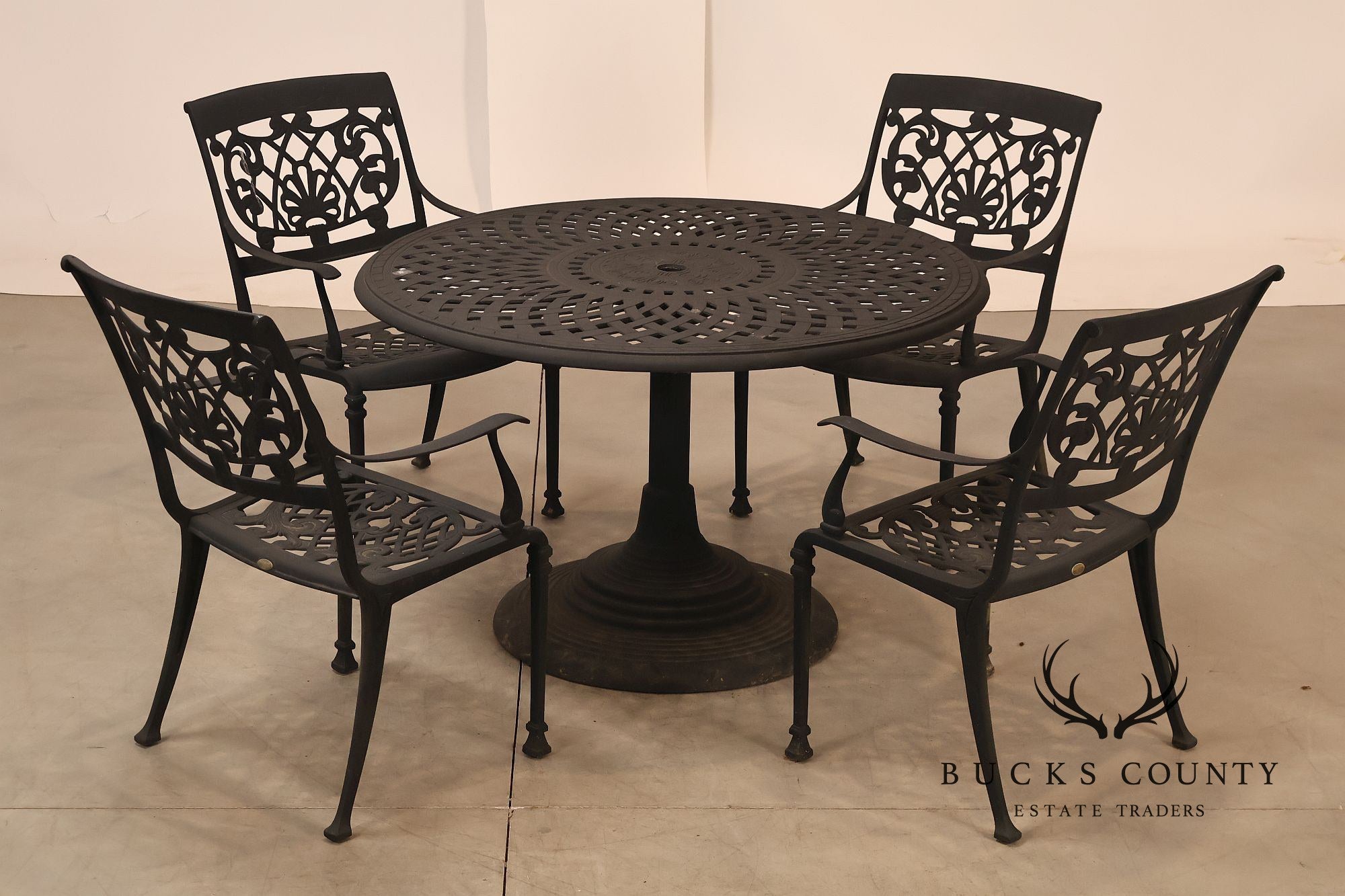 Outdoor Lifestyle Cast Aluminum Patio Dining Set
