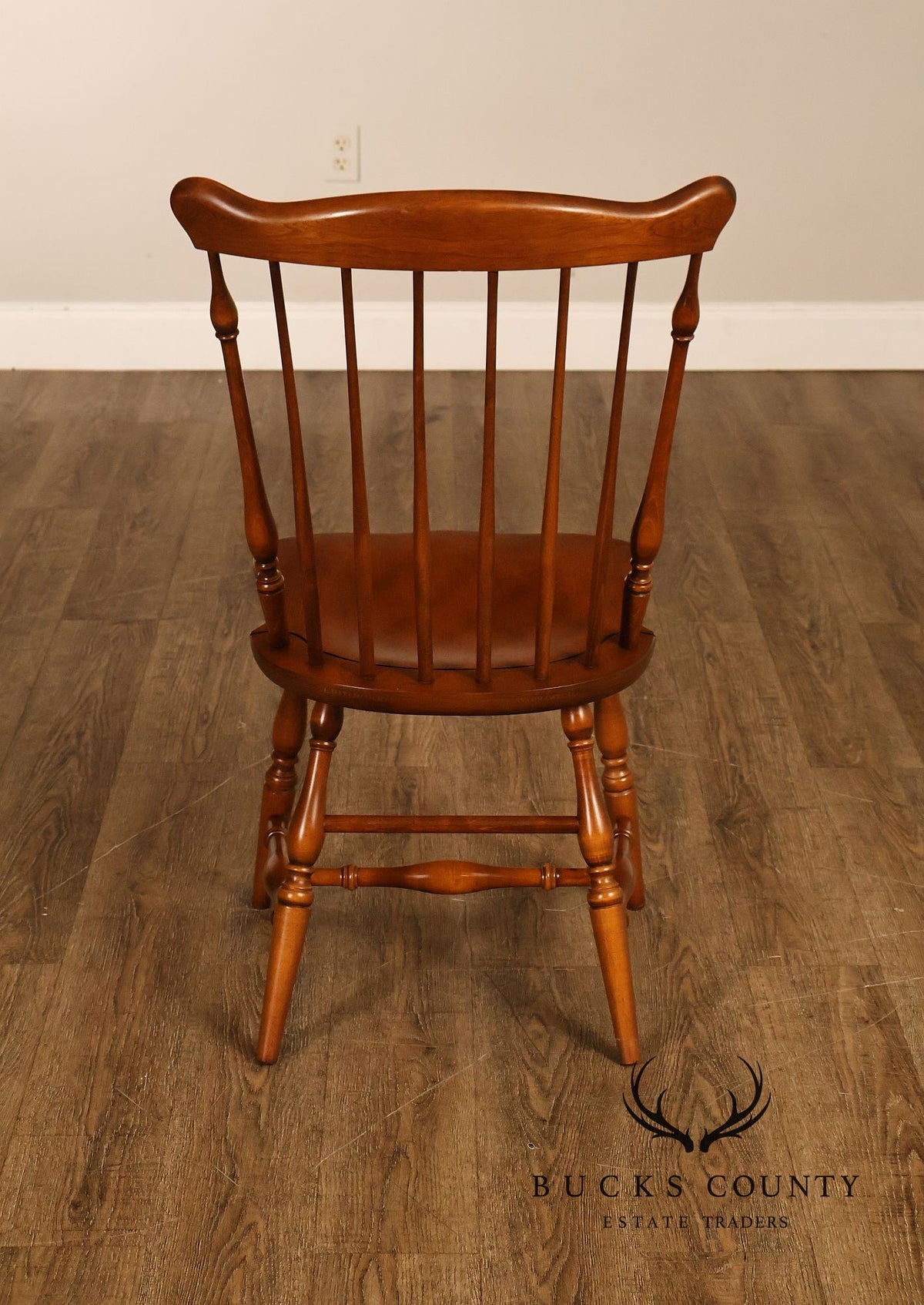 L. Hitchcock Set Of 4 Fan-Back Windsor Side Dining Chairs