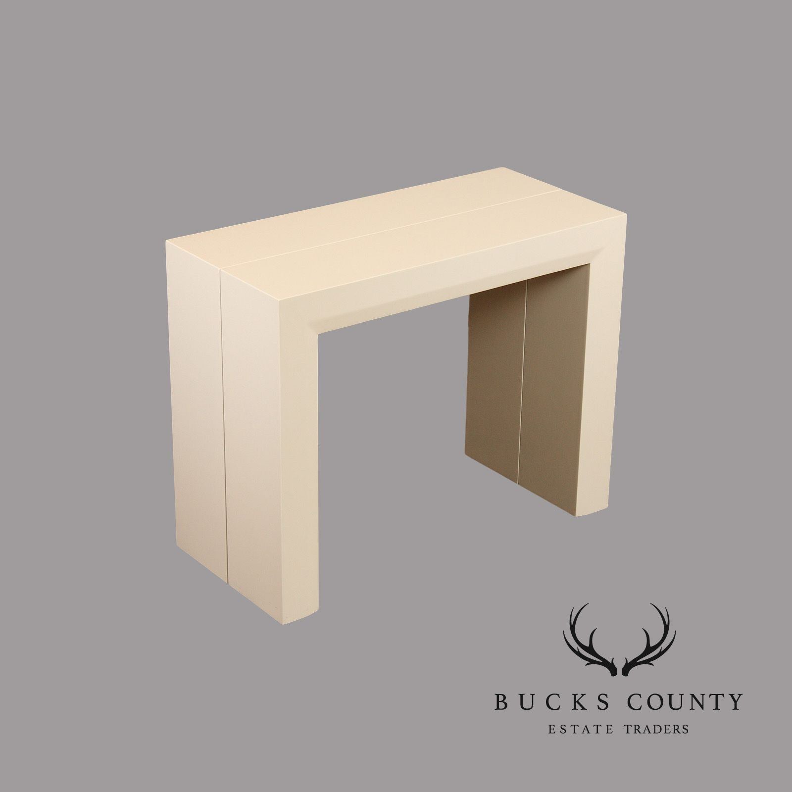 Expand Furniture Post Modern Convertible Console Dining Table