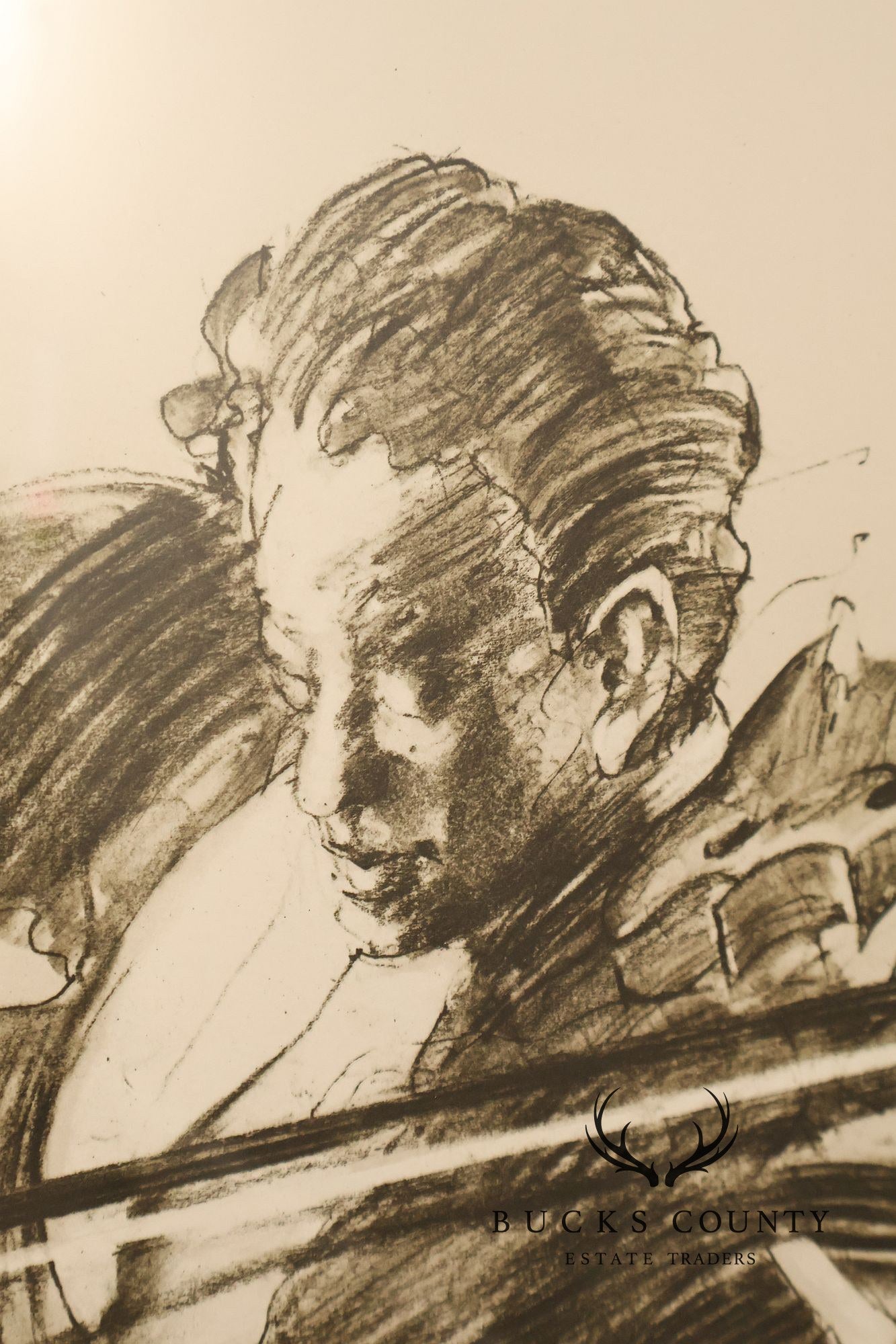 Claude Weisbuch Violinist Signed Lithograph