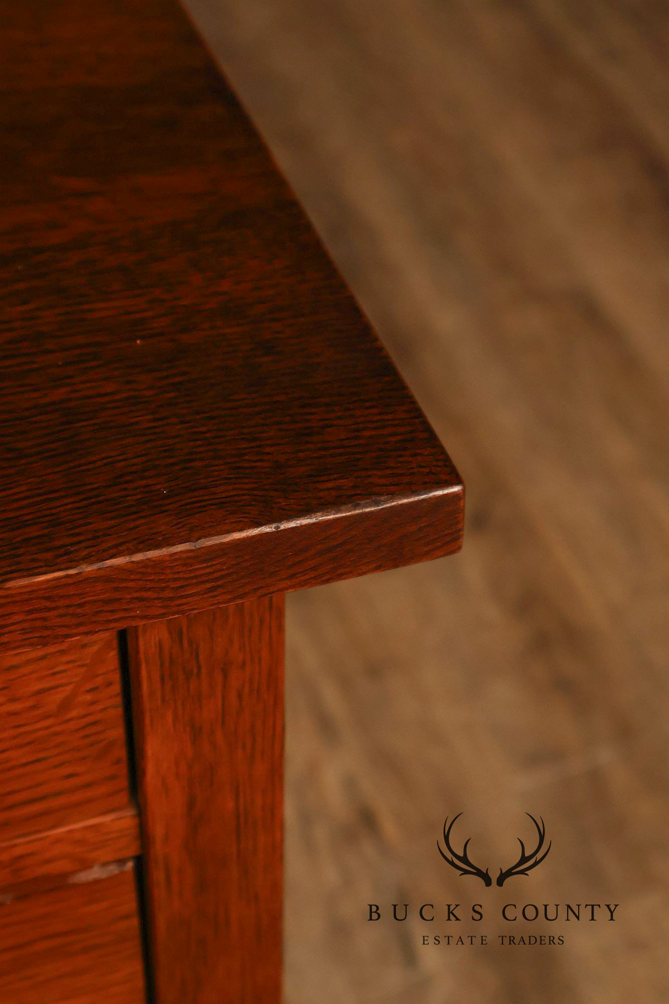 Stickley Mission Collection Pair Of Oak Nightstands