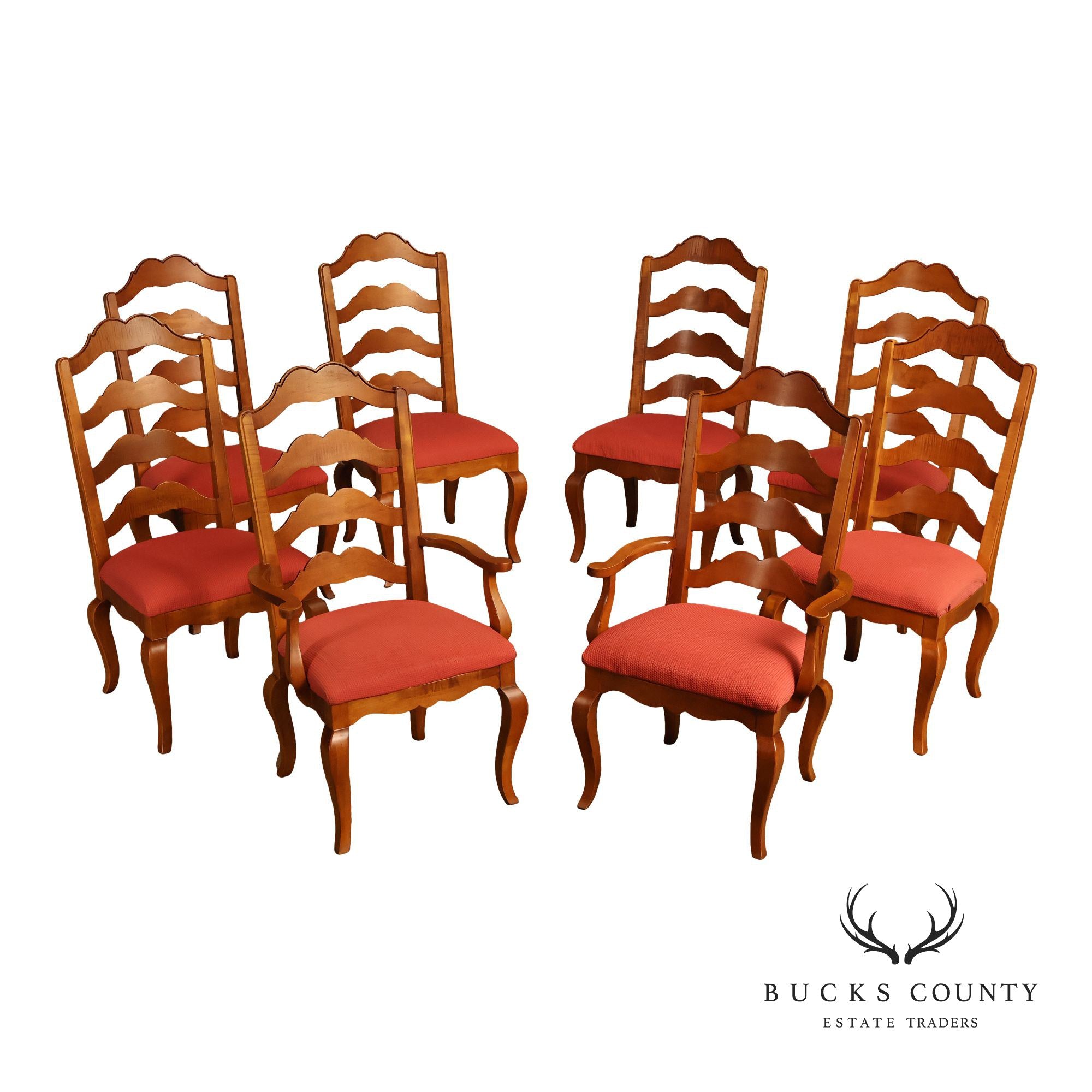 Ethan Allen 'Legacy' Set of Eight Dining Chairs