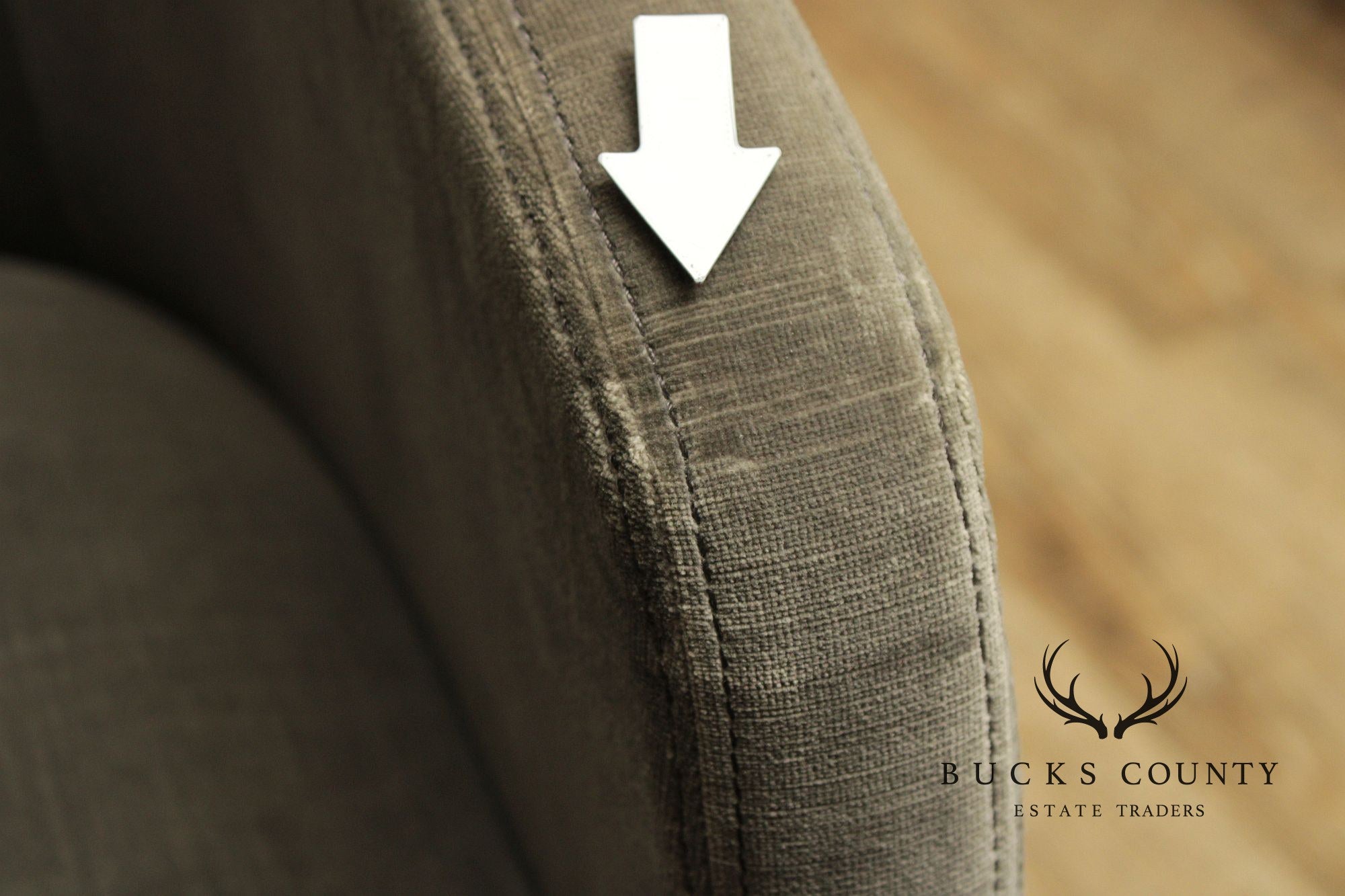 Restoration Hardware Set of Eight 'Emery' Dining Chairs