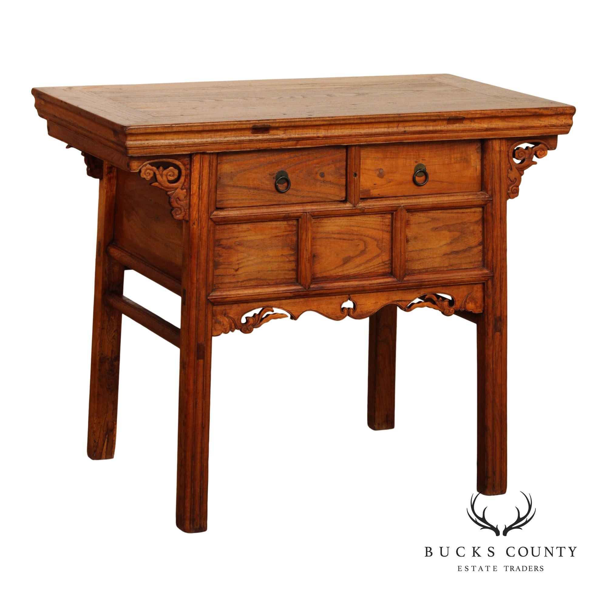 Antique Chinese Hardwood Altar Table