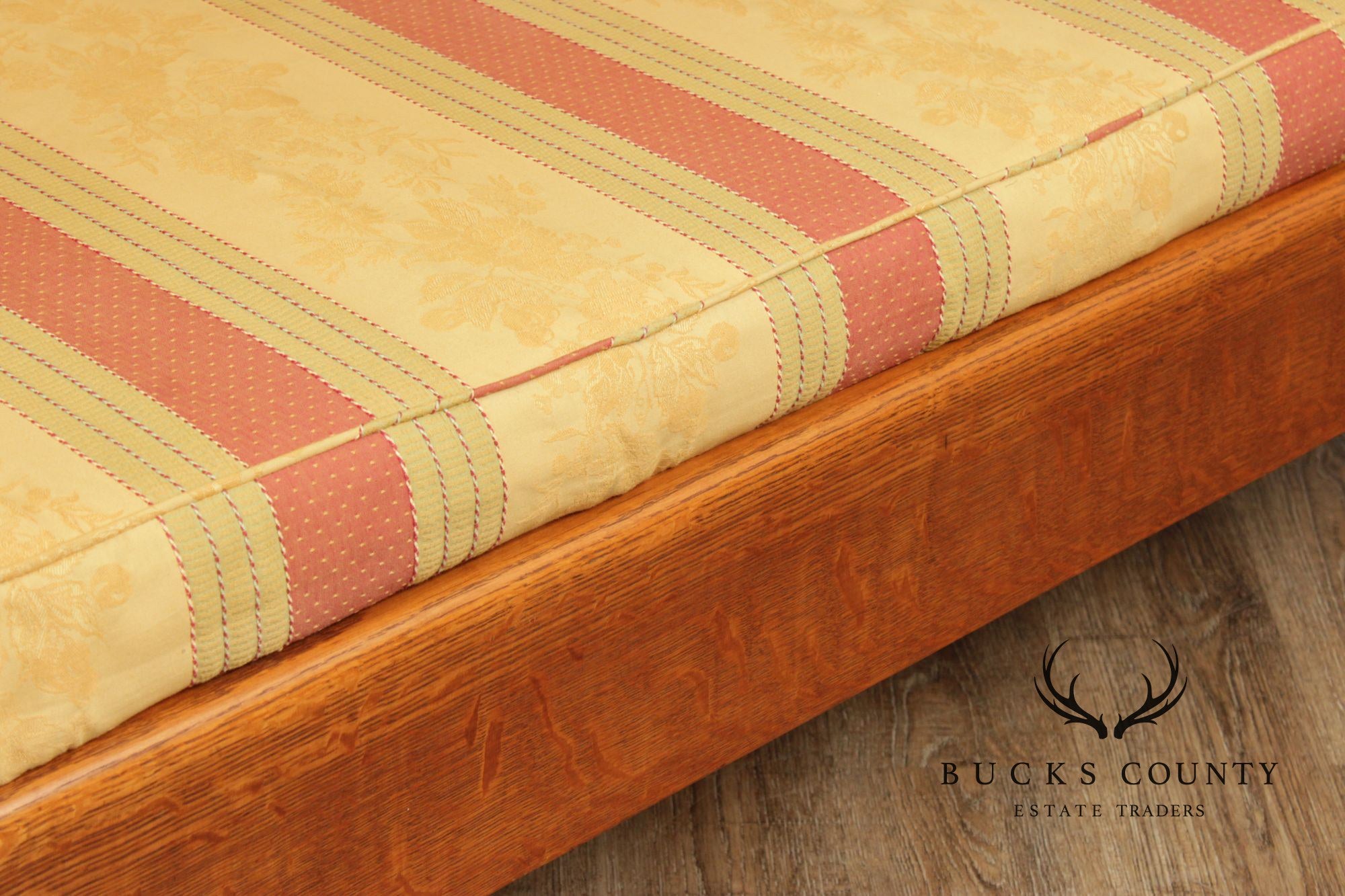 Antique Mission Style Oak Sofa