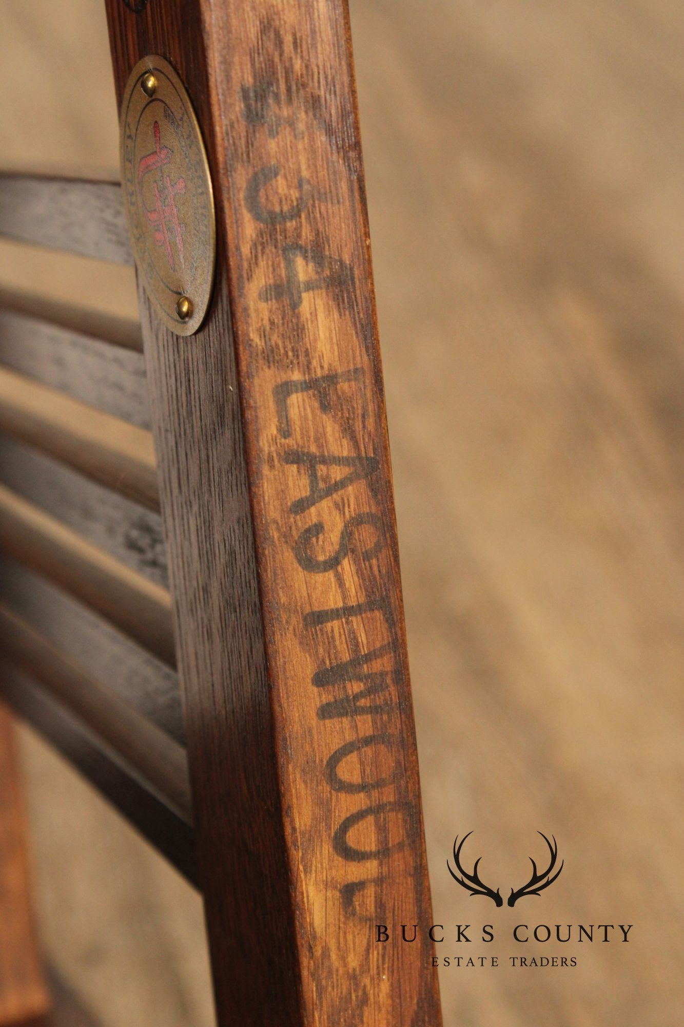 Stickley Mission Collection Oak and Leather Footstool