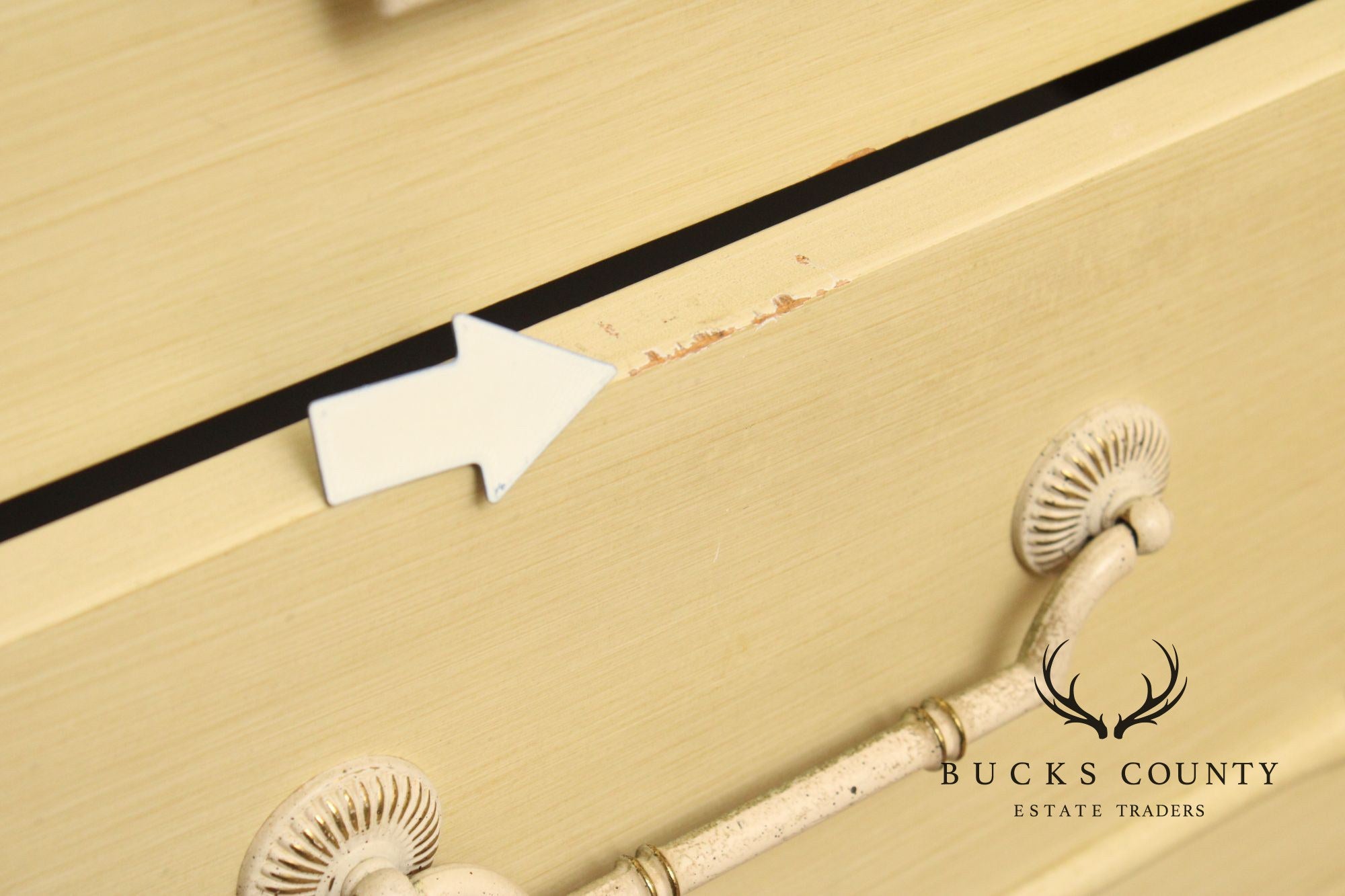 Thomasville Vintage Faux Bamboo Chest of Drawers