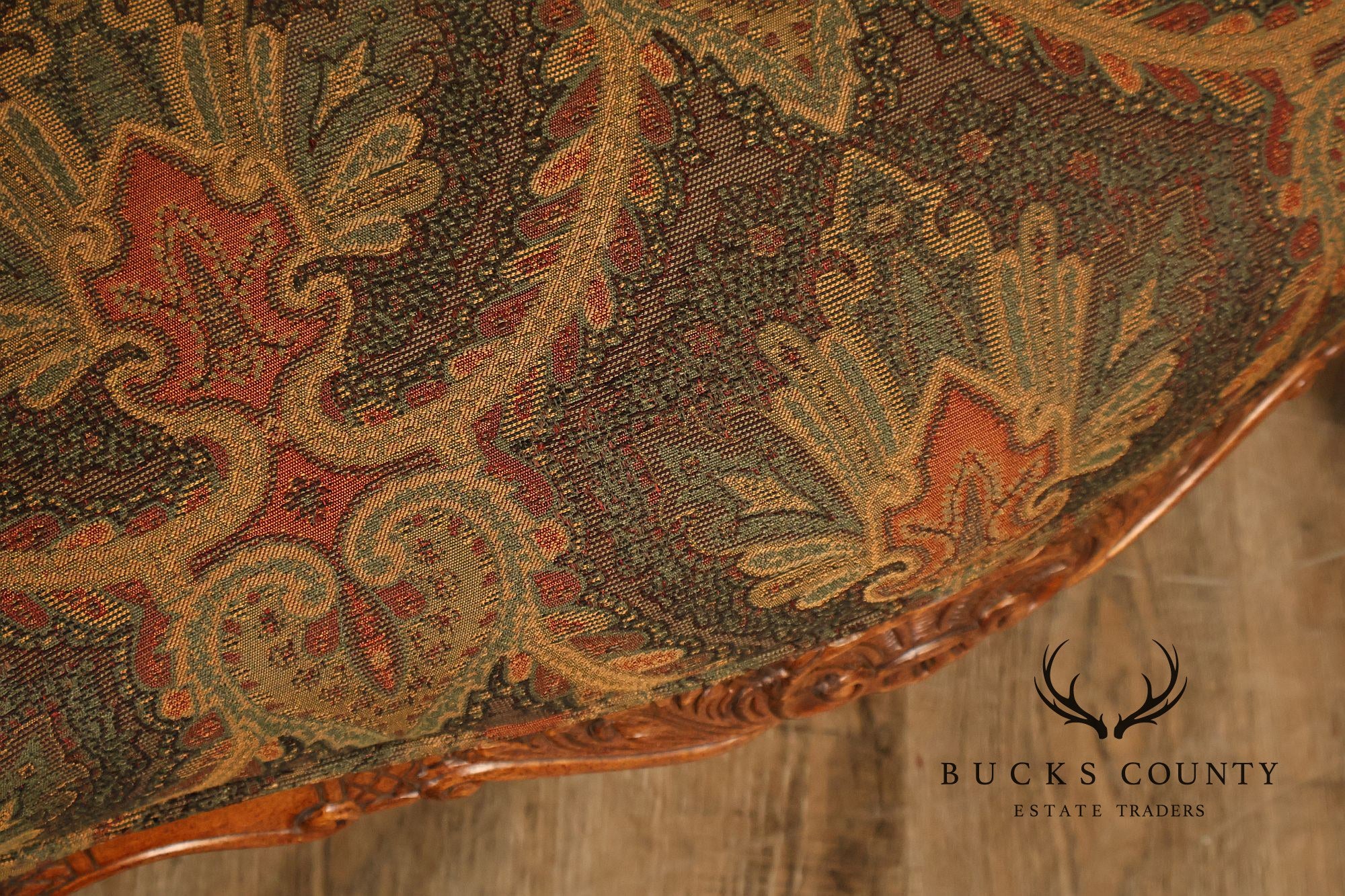 Woodmark Originals Italian Rococo Style Pair of Armchairs