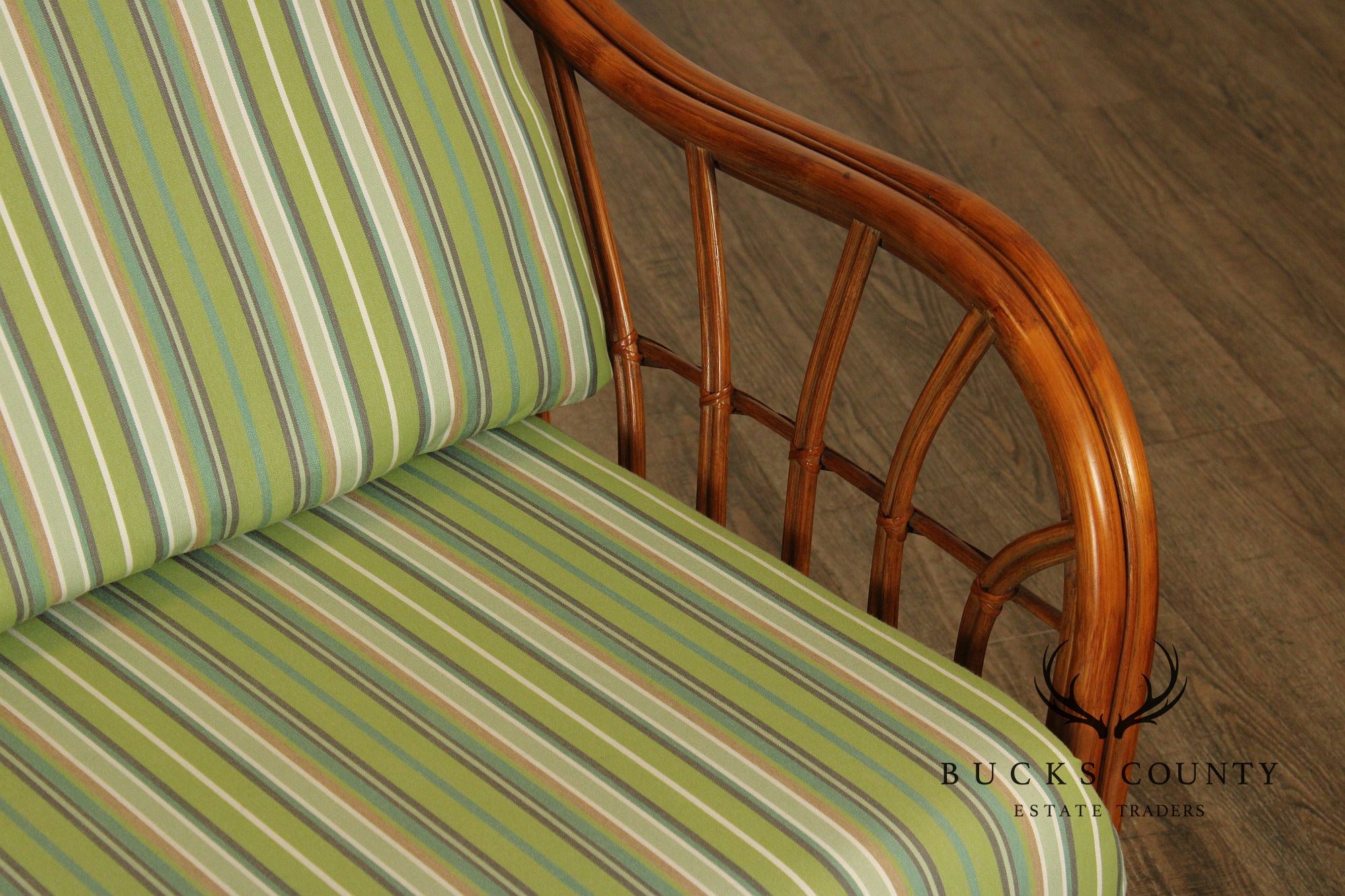 South Sea 'New Kauai' Rattan Sofa With Sunbrella Cushions