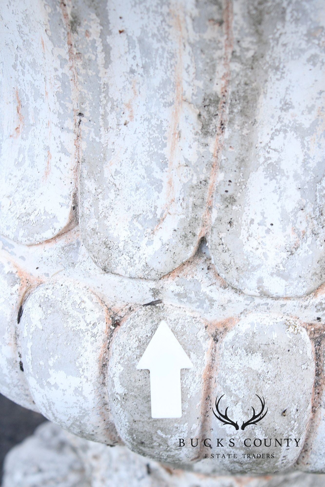 Classical Style Pair of Cast Stone Garden Urns