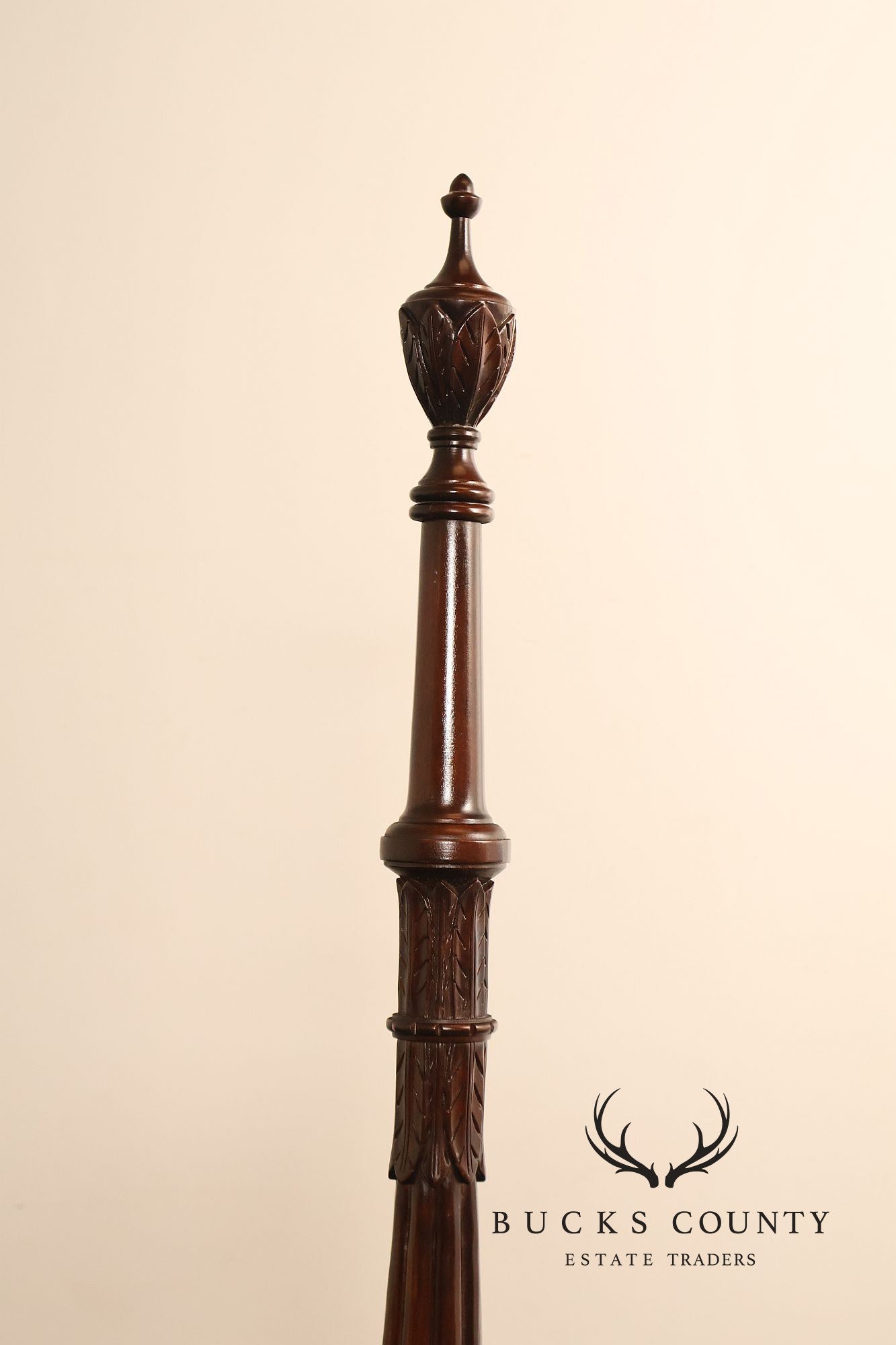 Statton King Size Carved Cherry Poster Bed