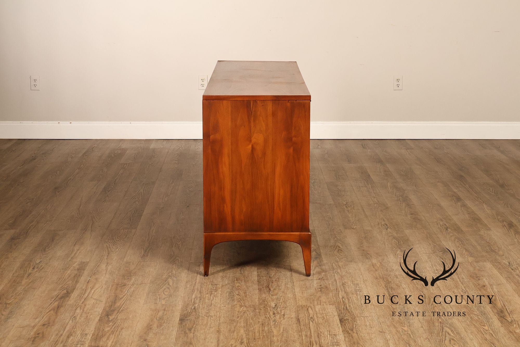 Lane Rhythm Mid Century Walnut Sideboard