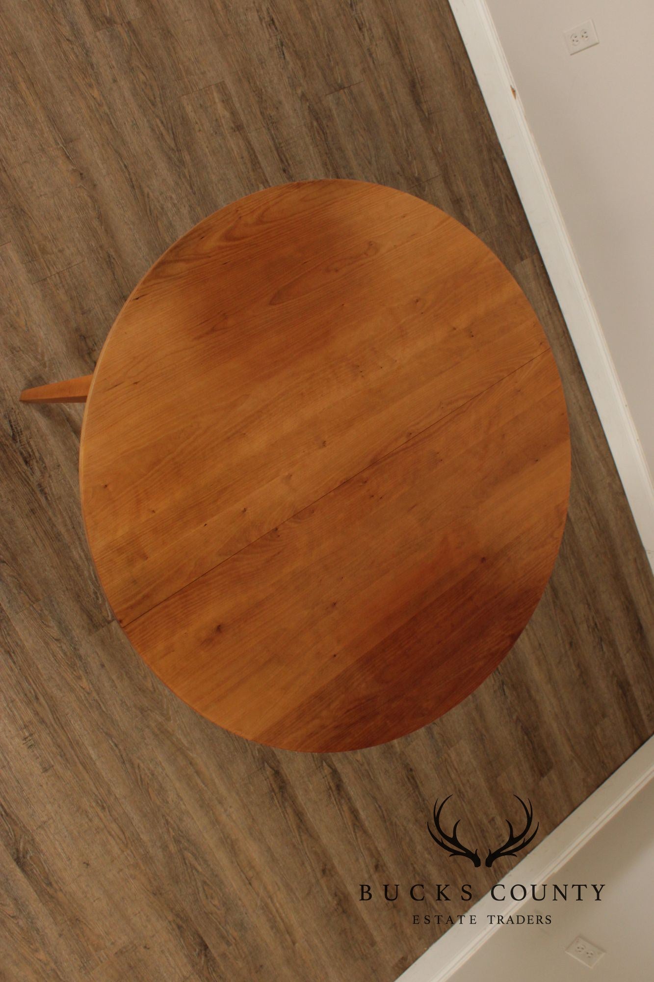 Thomas Moser Round Cherry Expandable Dining Table