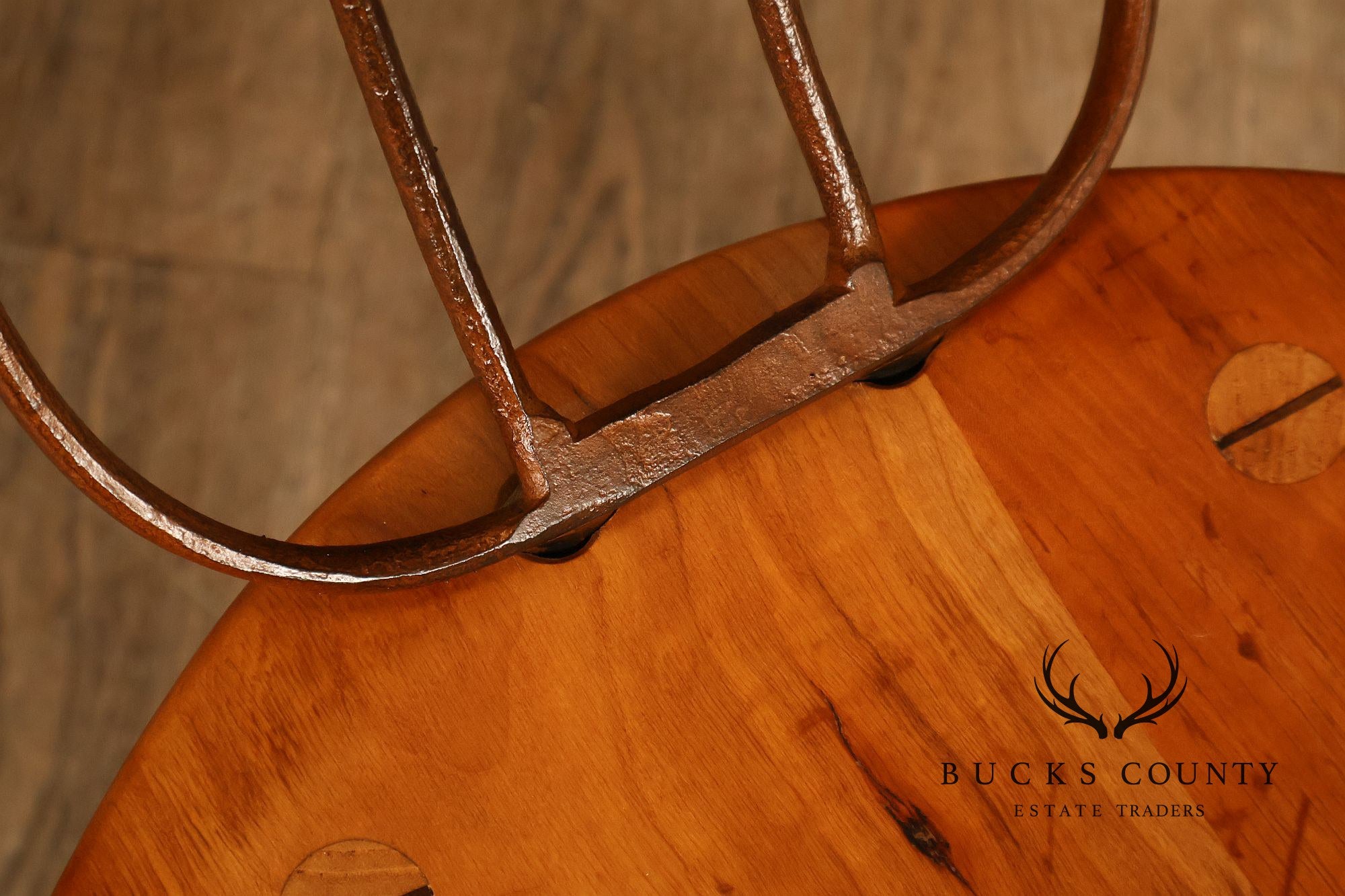 Bradford Woodworking Pair of Pitchfork Side Chairs