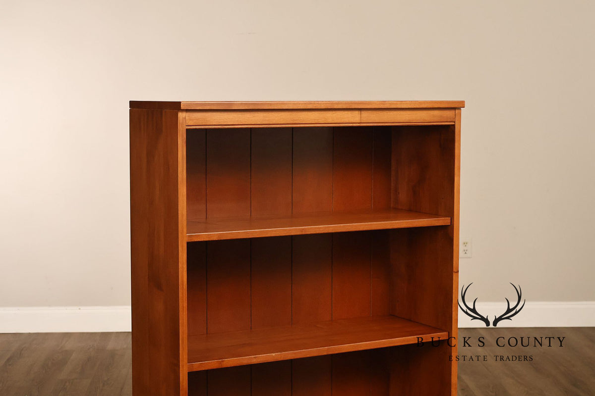 Ethan Allen 'Country Colors' Maple Open Bookcase