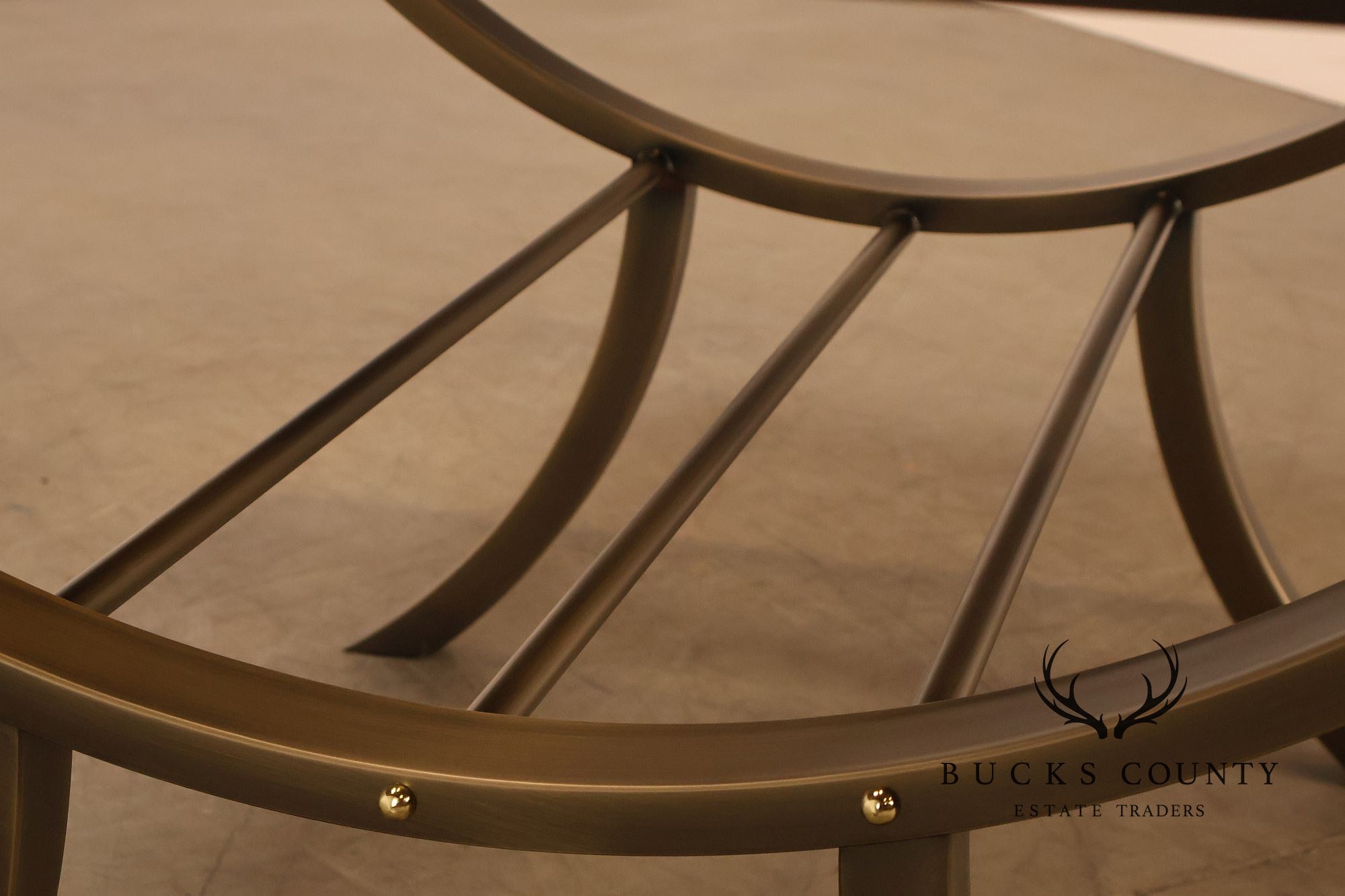 DIA Design Institute of America Glass Top Expandable Dining Table