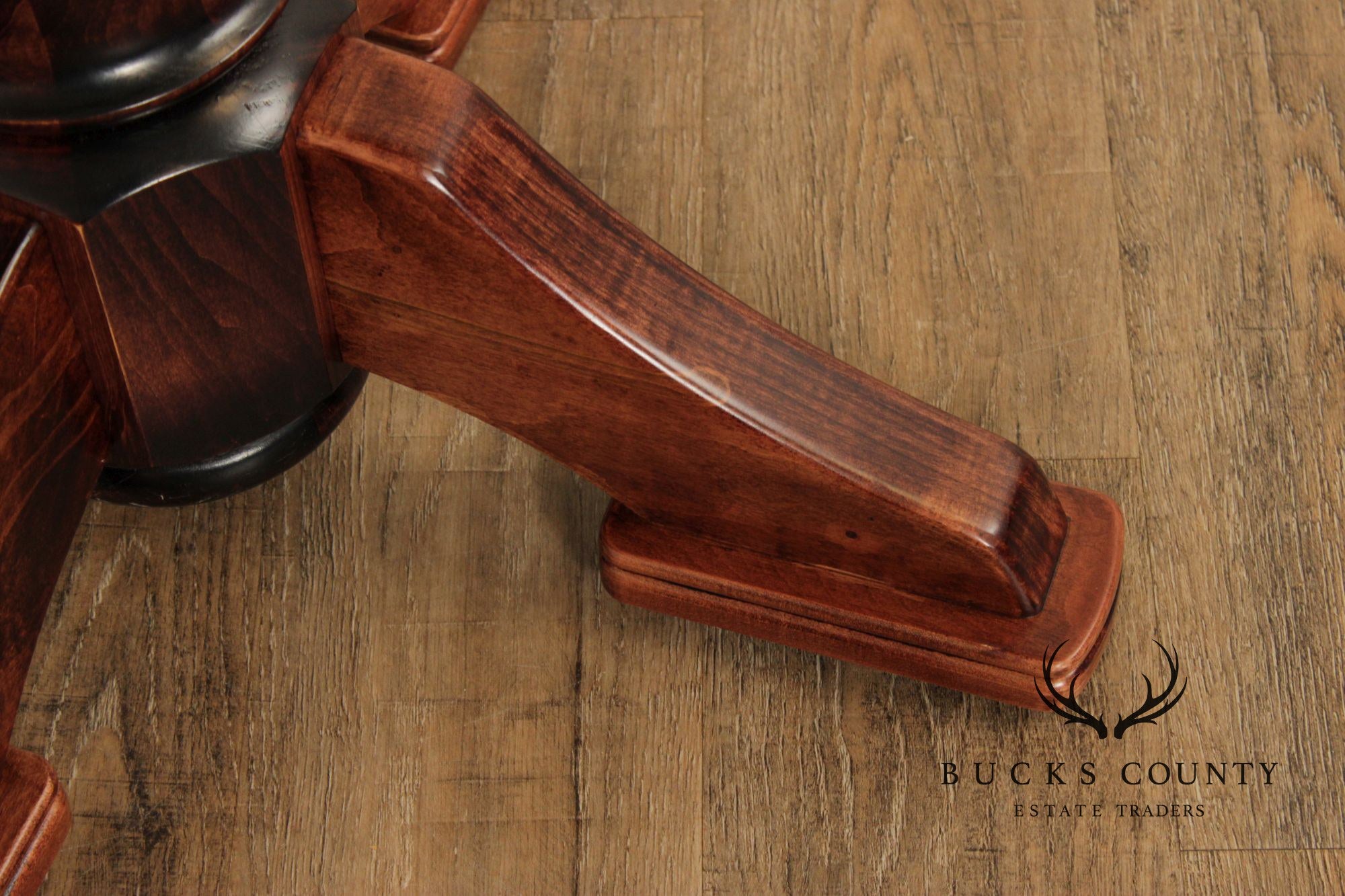 Rustic Style Round Top Bistro Table